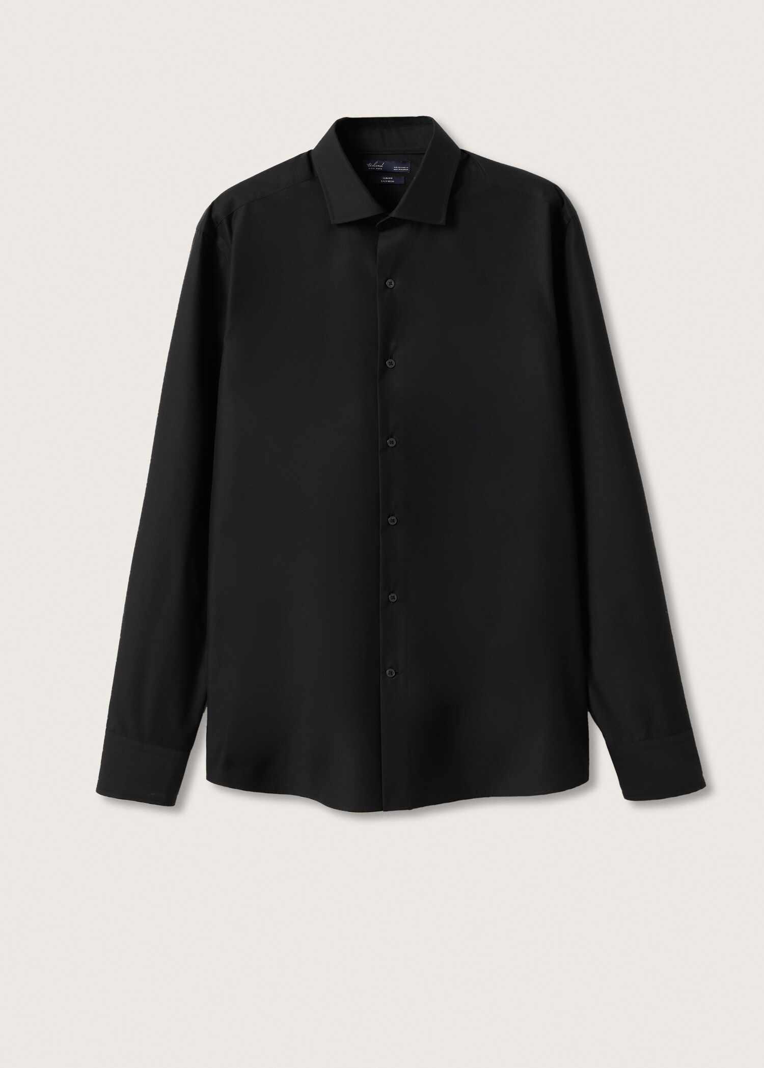 Slim fit cotton suit shirt - Article without model
