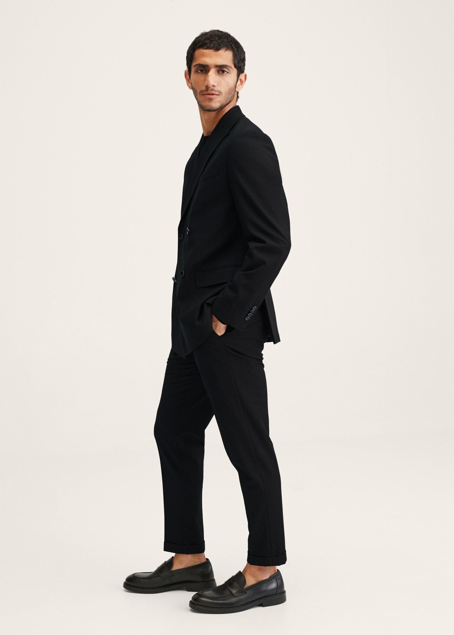 Oblekové kalhoty slim fit - Detail zboží 2