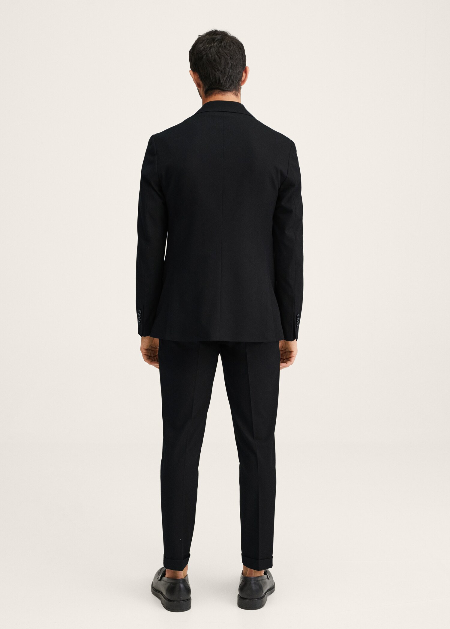 Oblekové kalhoty slim fit - Zadní strana zboží