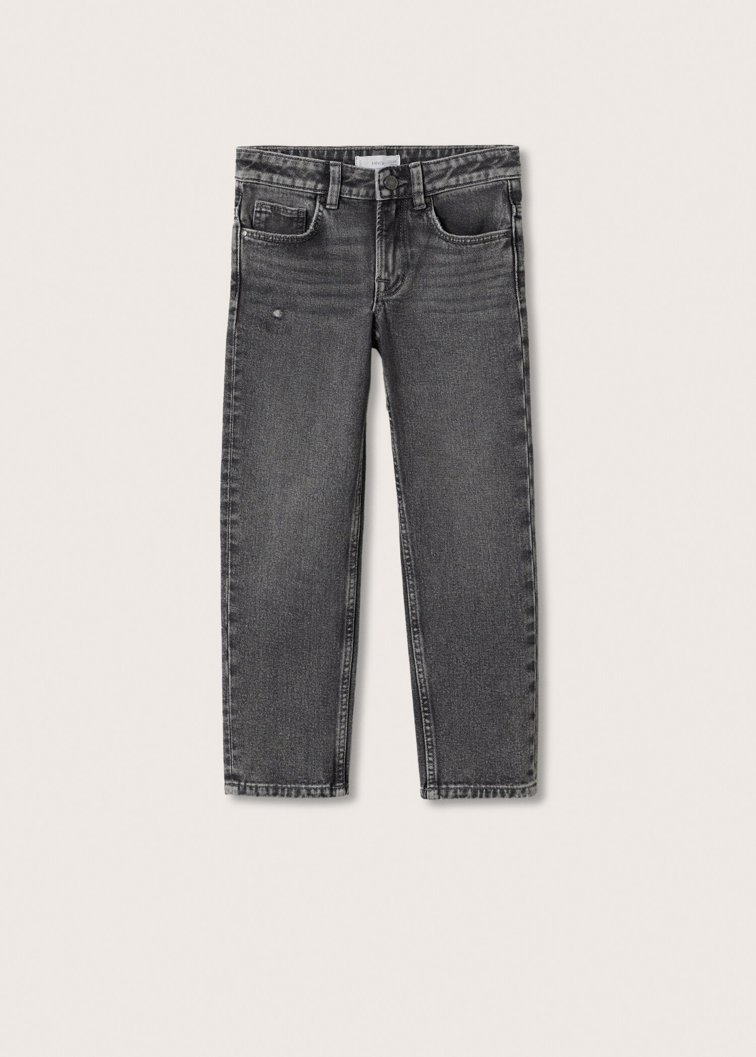 Washed slim-fit jeans - Article without model