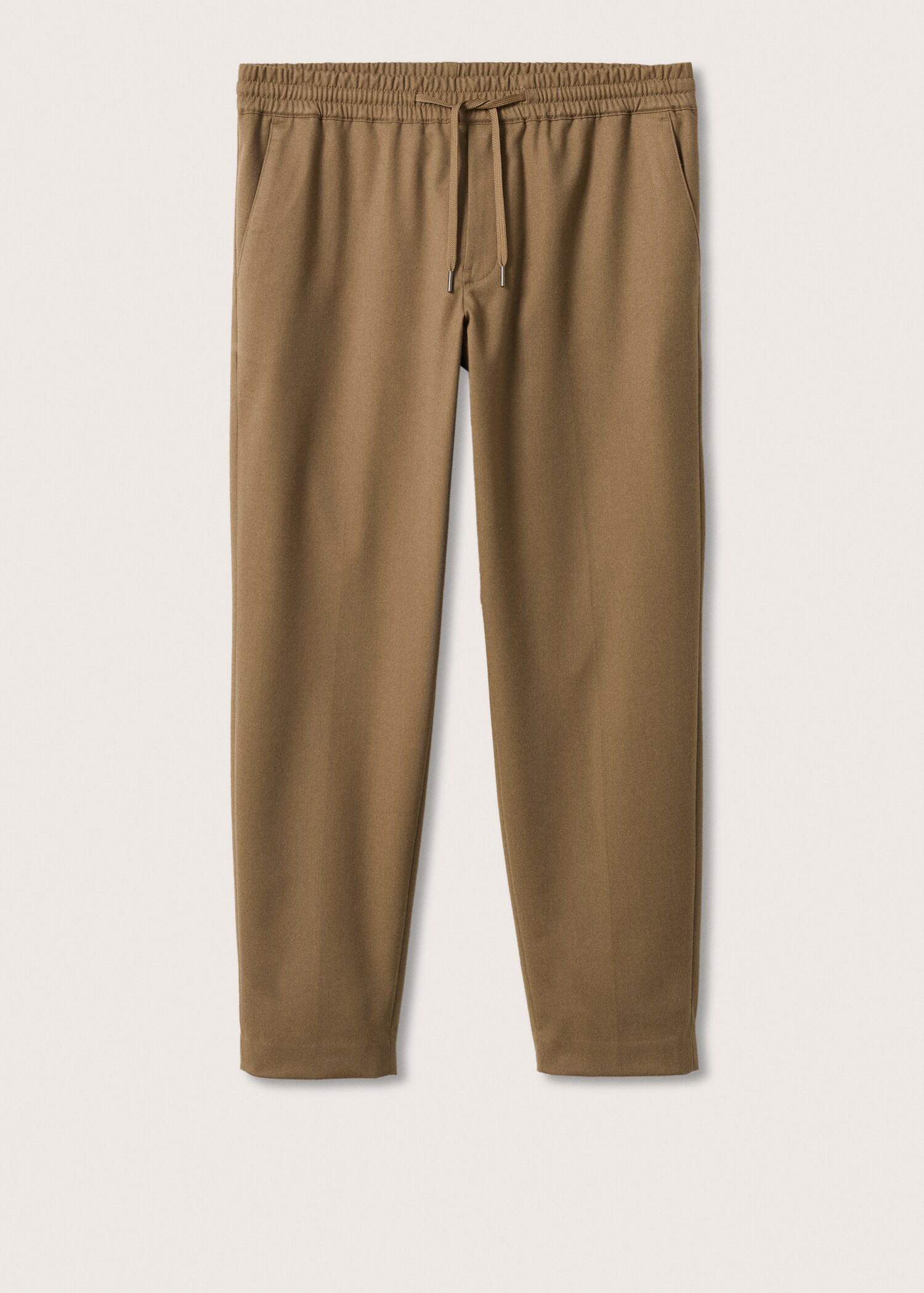 Pantalón recto cintura elástica - Artículo sin modelo