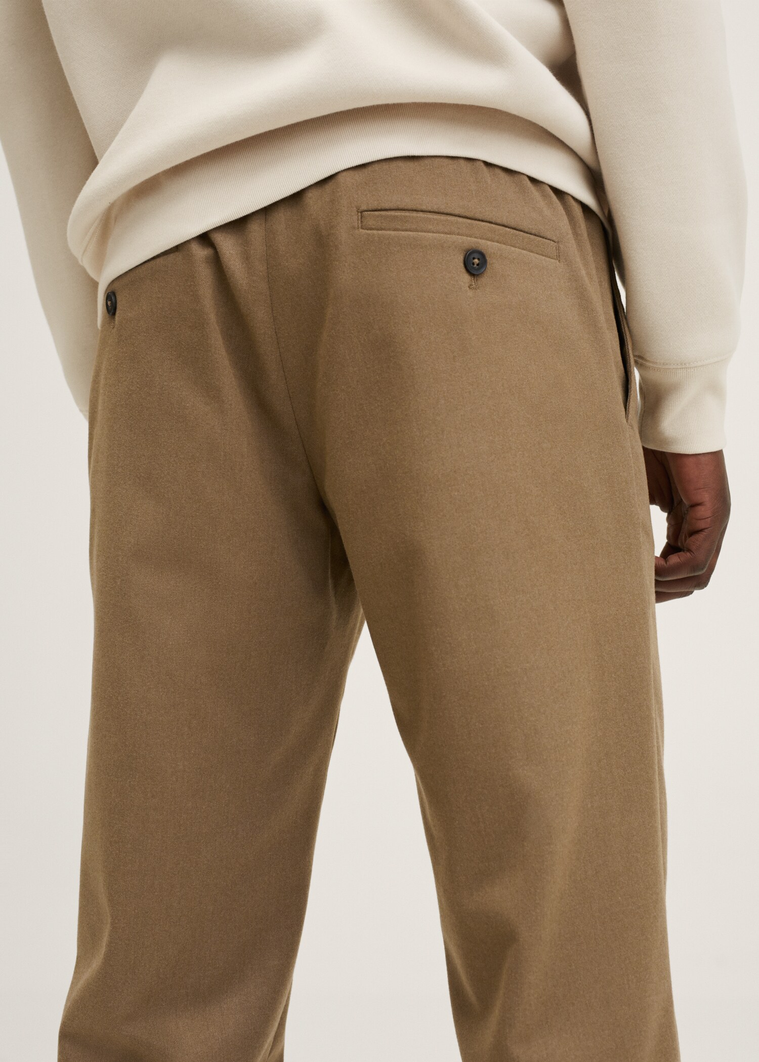 Pantalón recto cintura elástica - Detalle del artículo 2