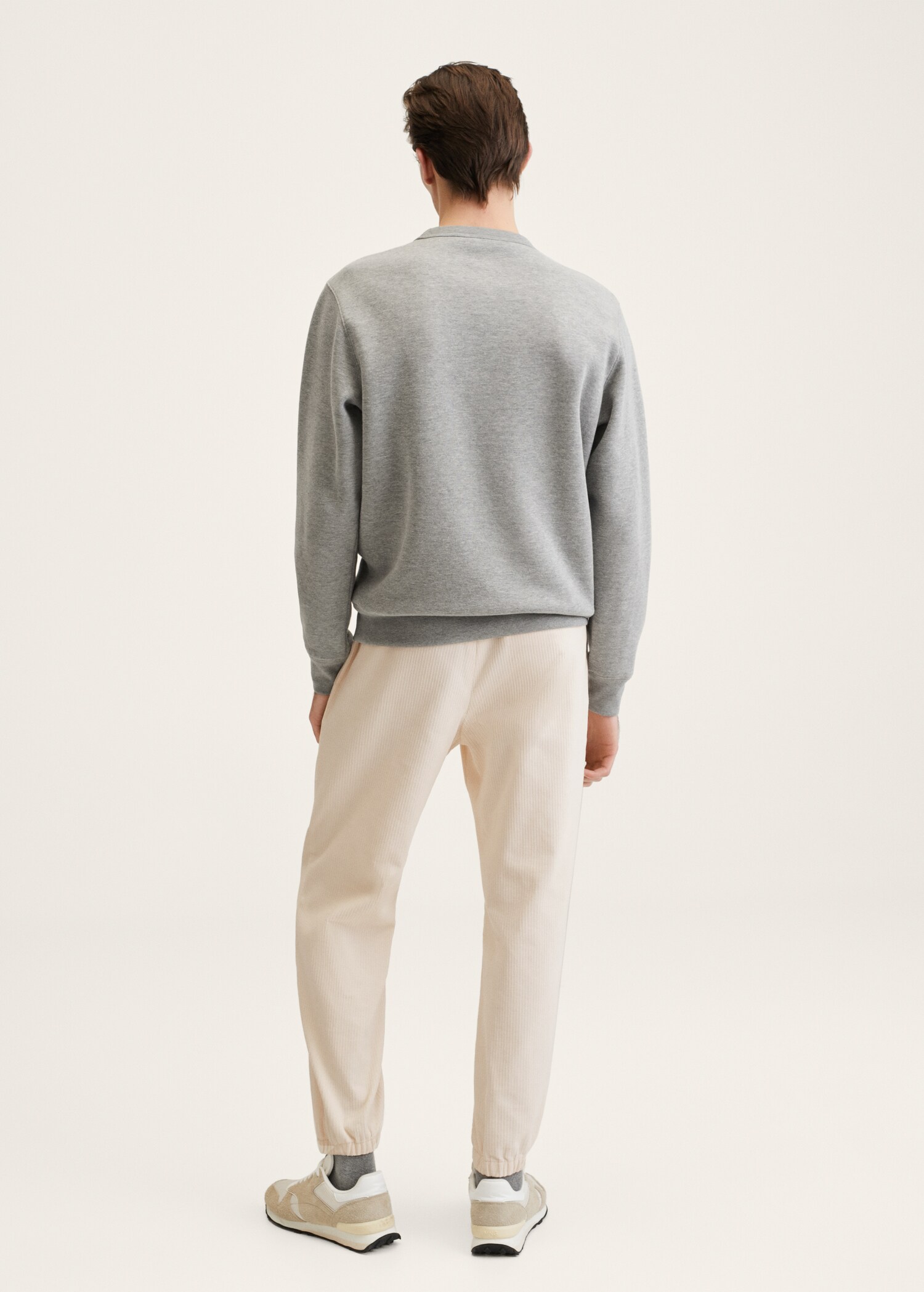 Pantalón jogger pana - Reverso del artículo