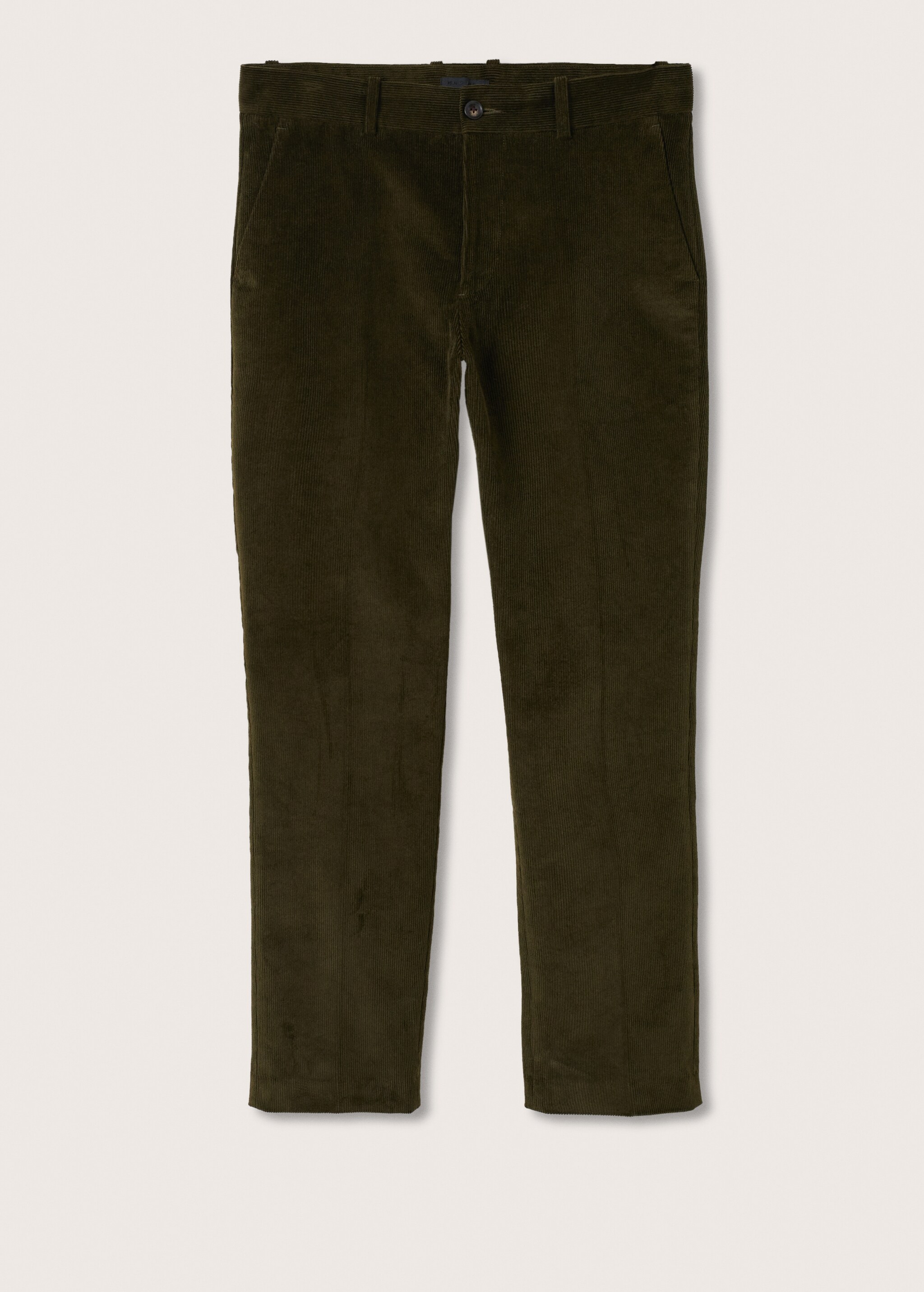 Regular fit corduroy trousers - Article without model