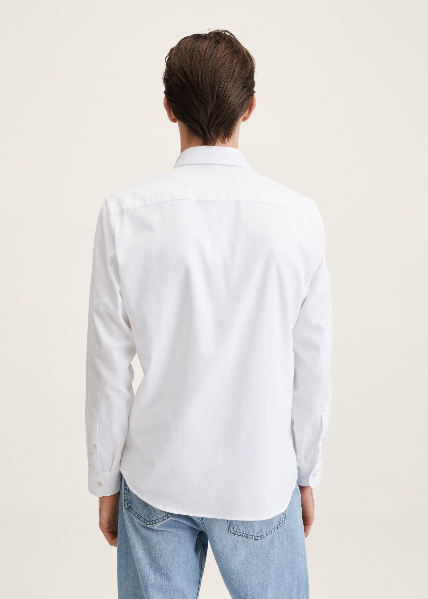 Bavlněná košile slim fit - Zadní strana zboží