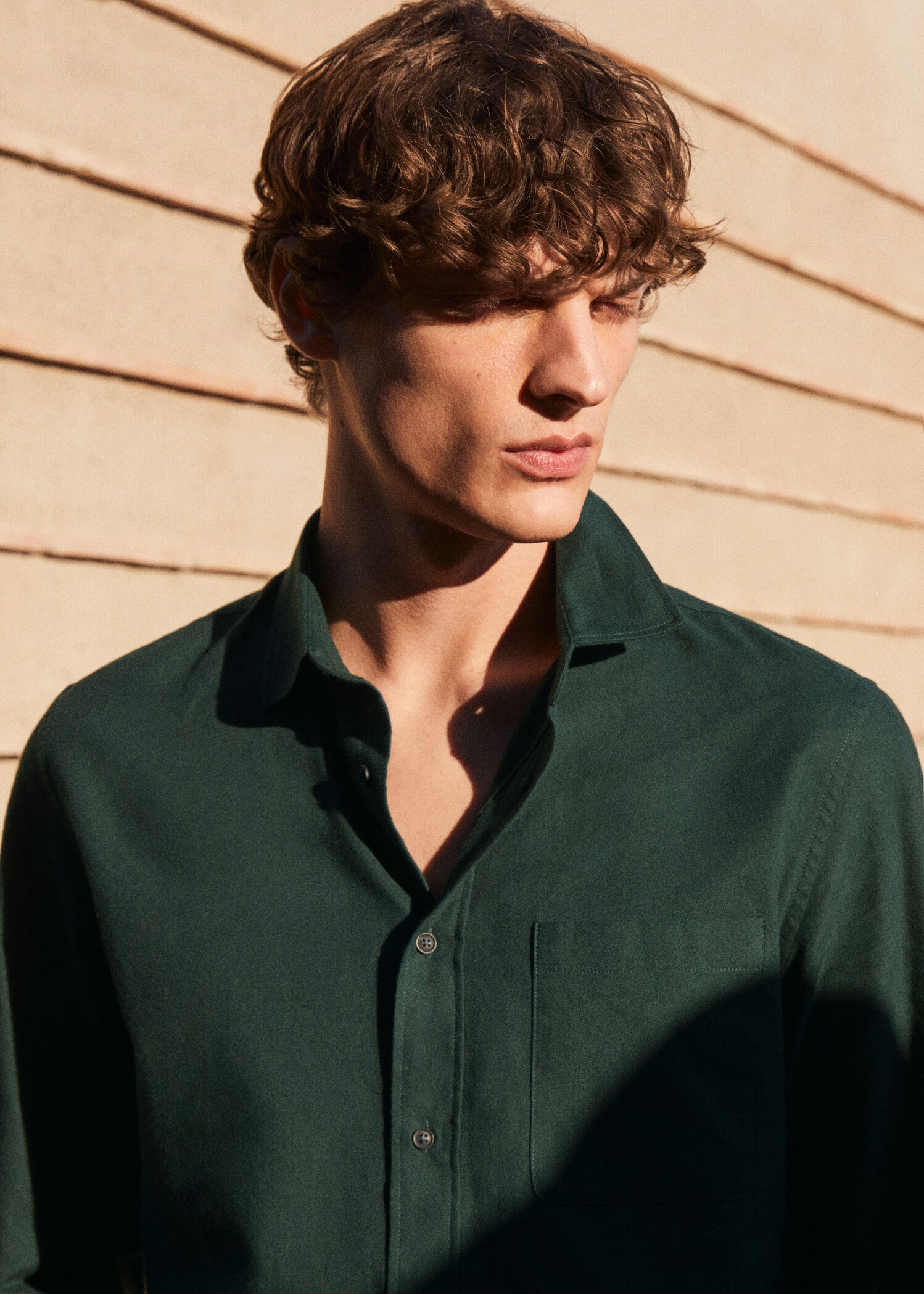 Bavlněná košile slim fit - Detail zboží 5