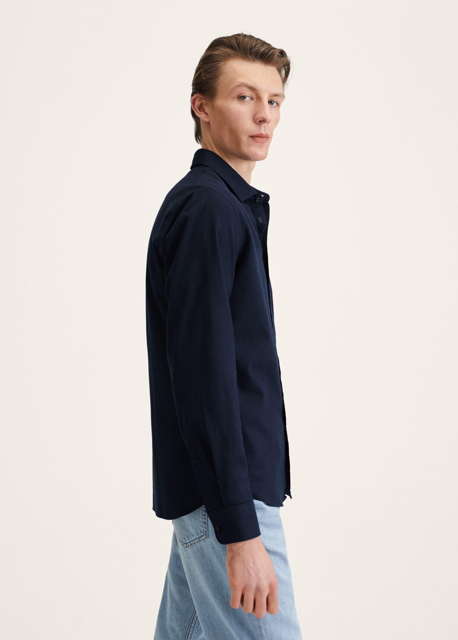 Bavlněná košile slim fit - Detail zboží 2