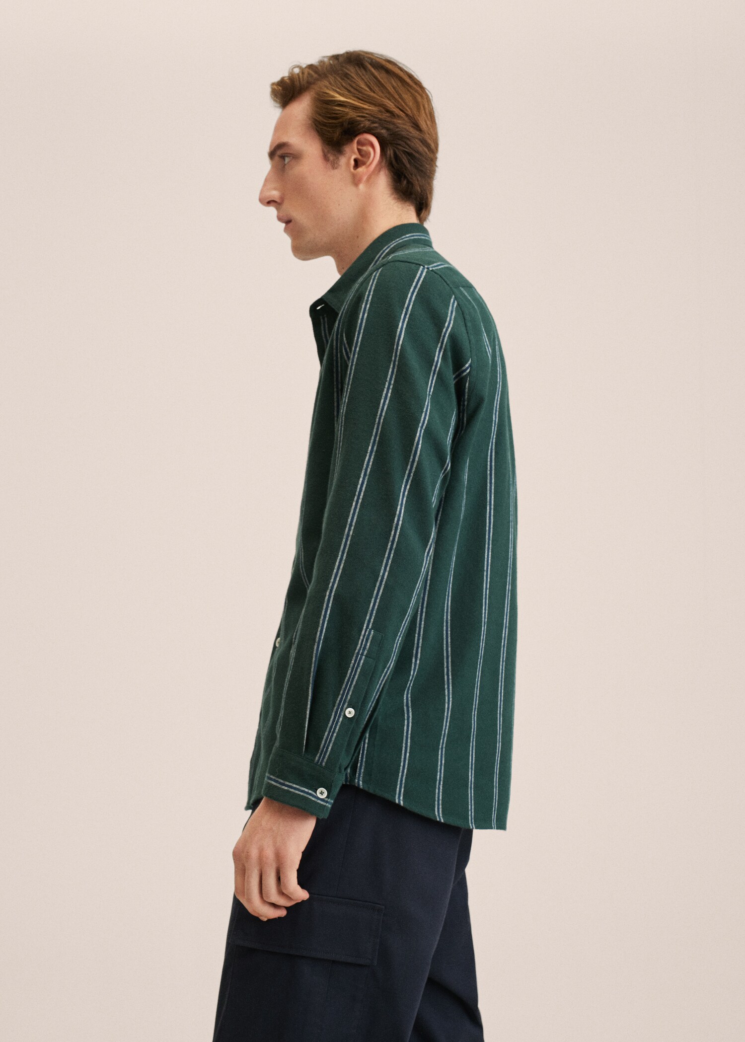 Camisa franela rayas - Detalle del artículo 2