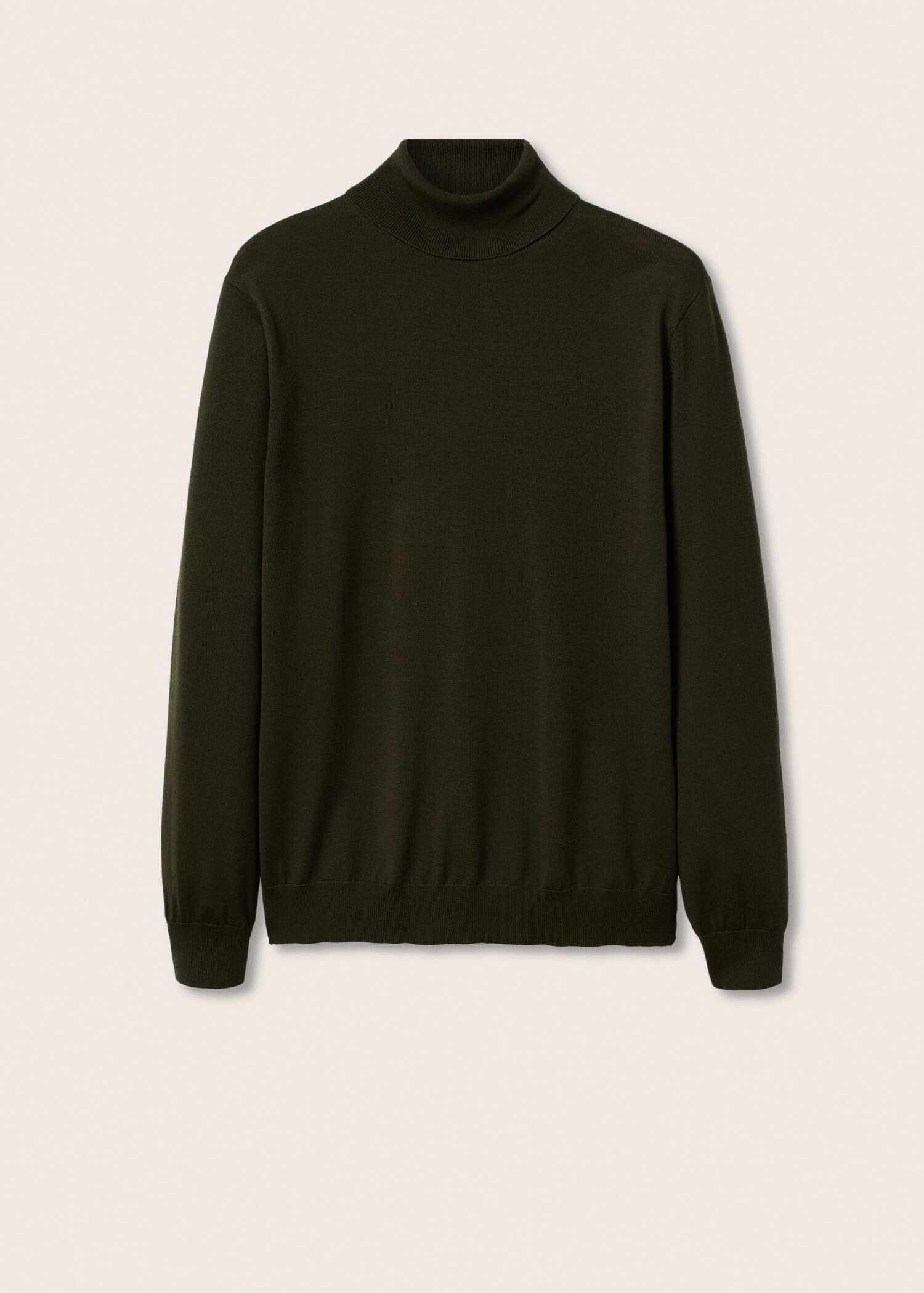 Vlněný svetr s rolákovým límcem - Zboží bez modelu