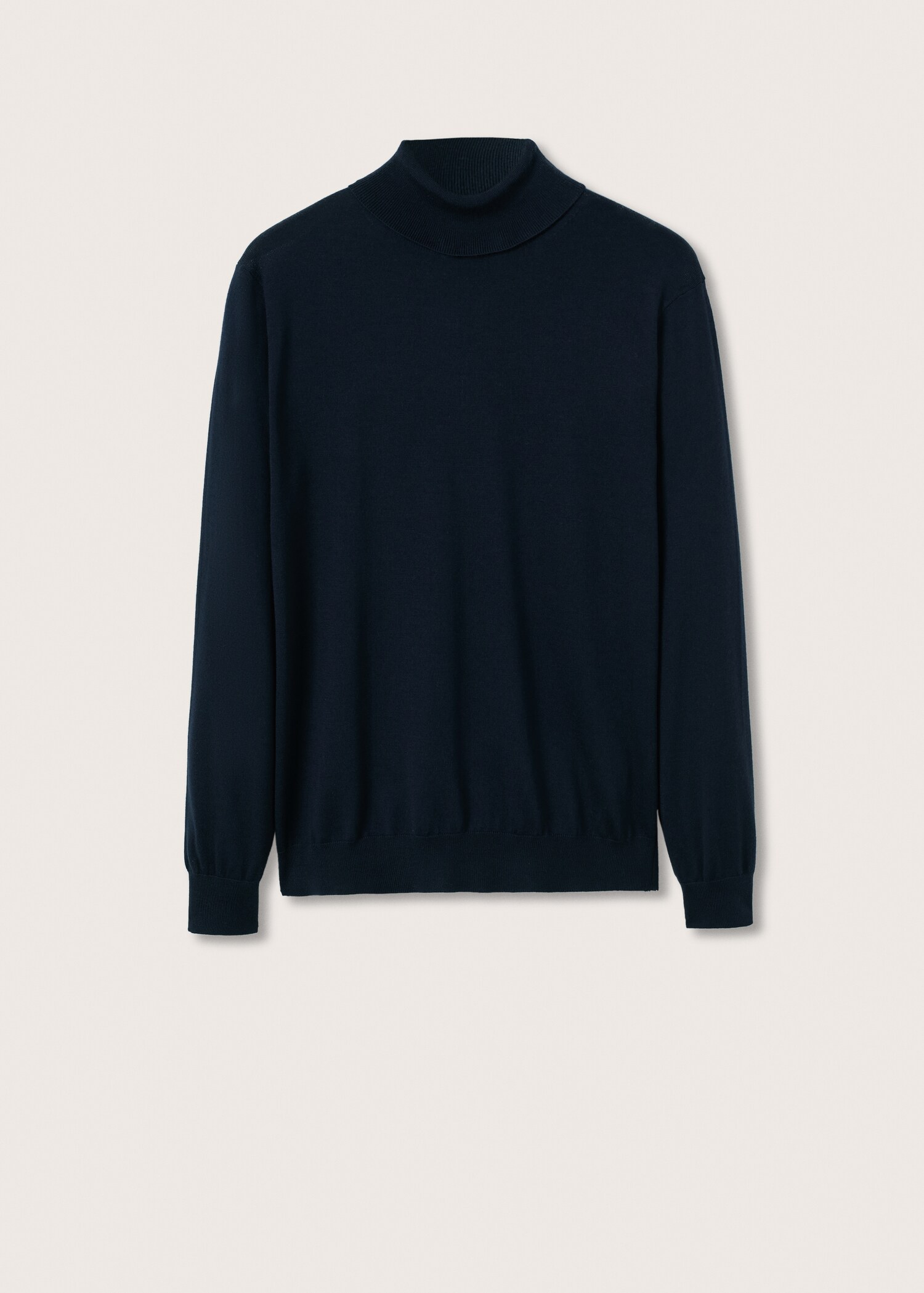 Vlněný svetr s rolákovým límcem - Zboží bez modelu