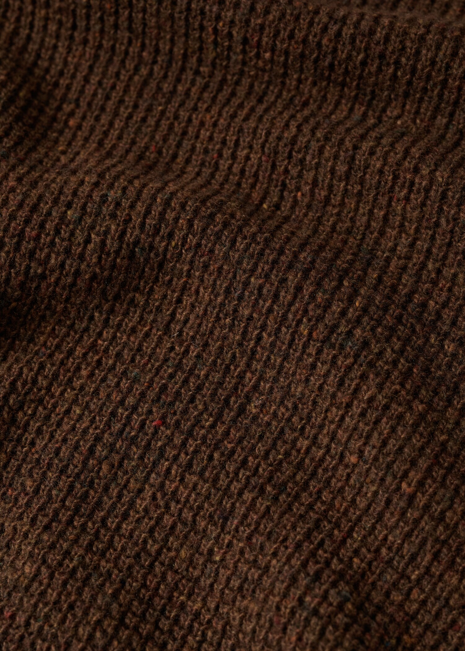 Wool zip neck jumper - Details of the article 7