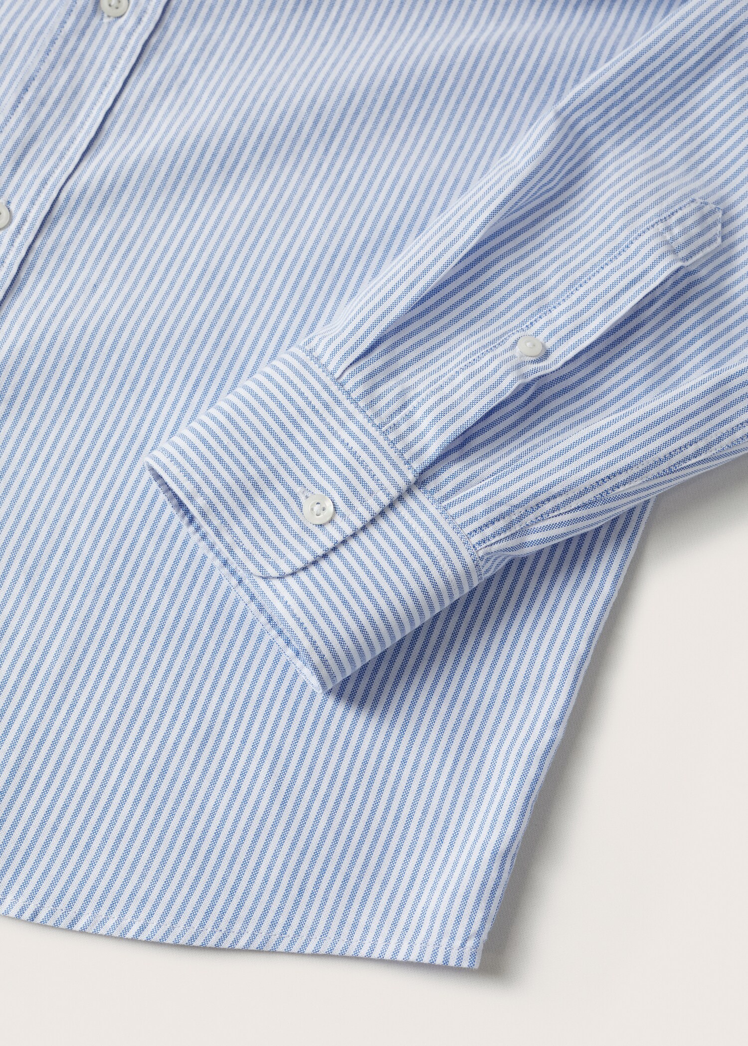 Regular-fit cotton striped shirt - Details of the article 7