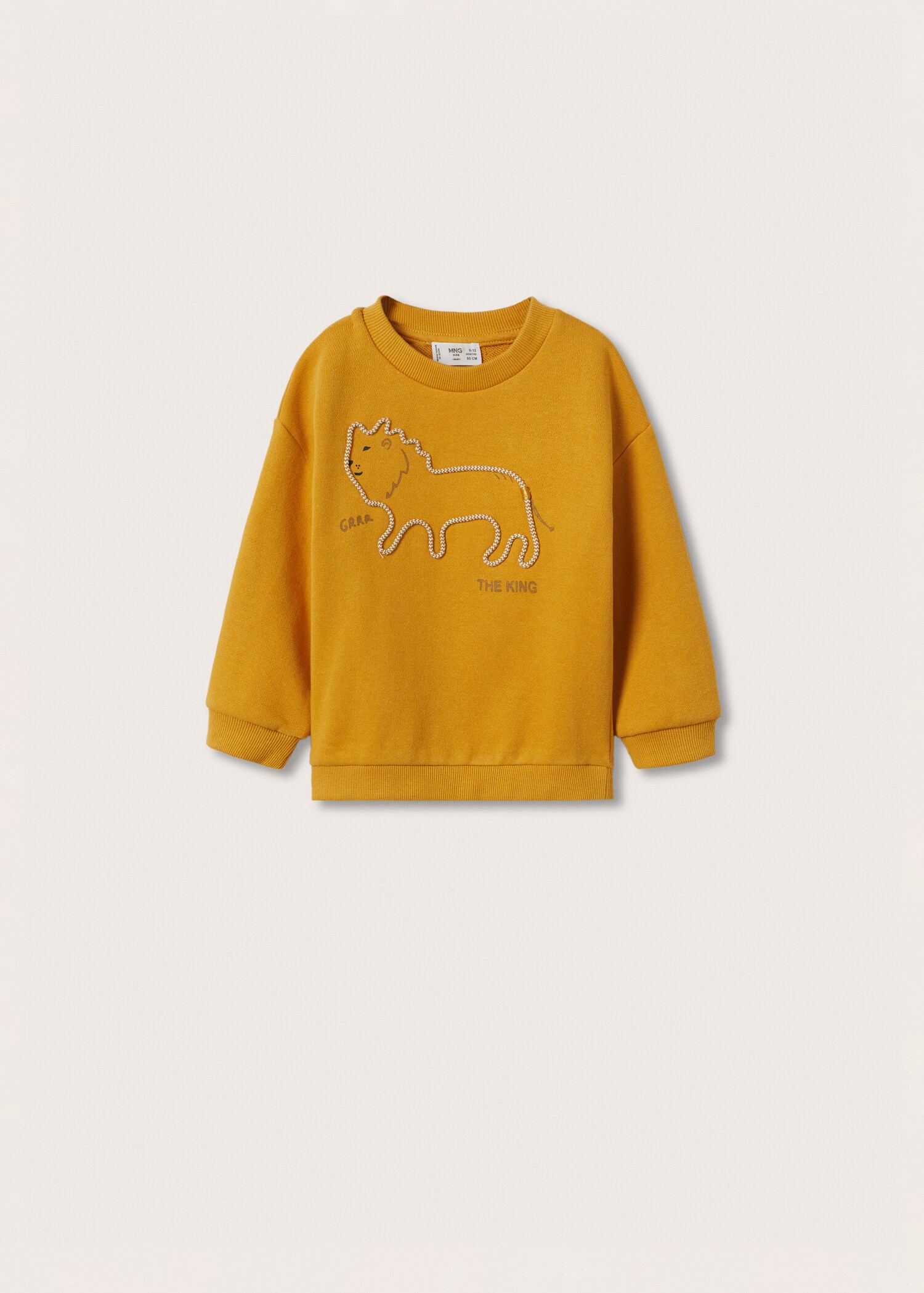 Sudadera estampada relieve - Artículo sin modelo