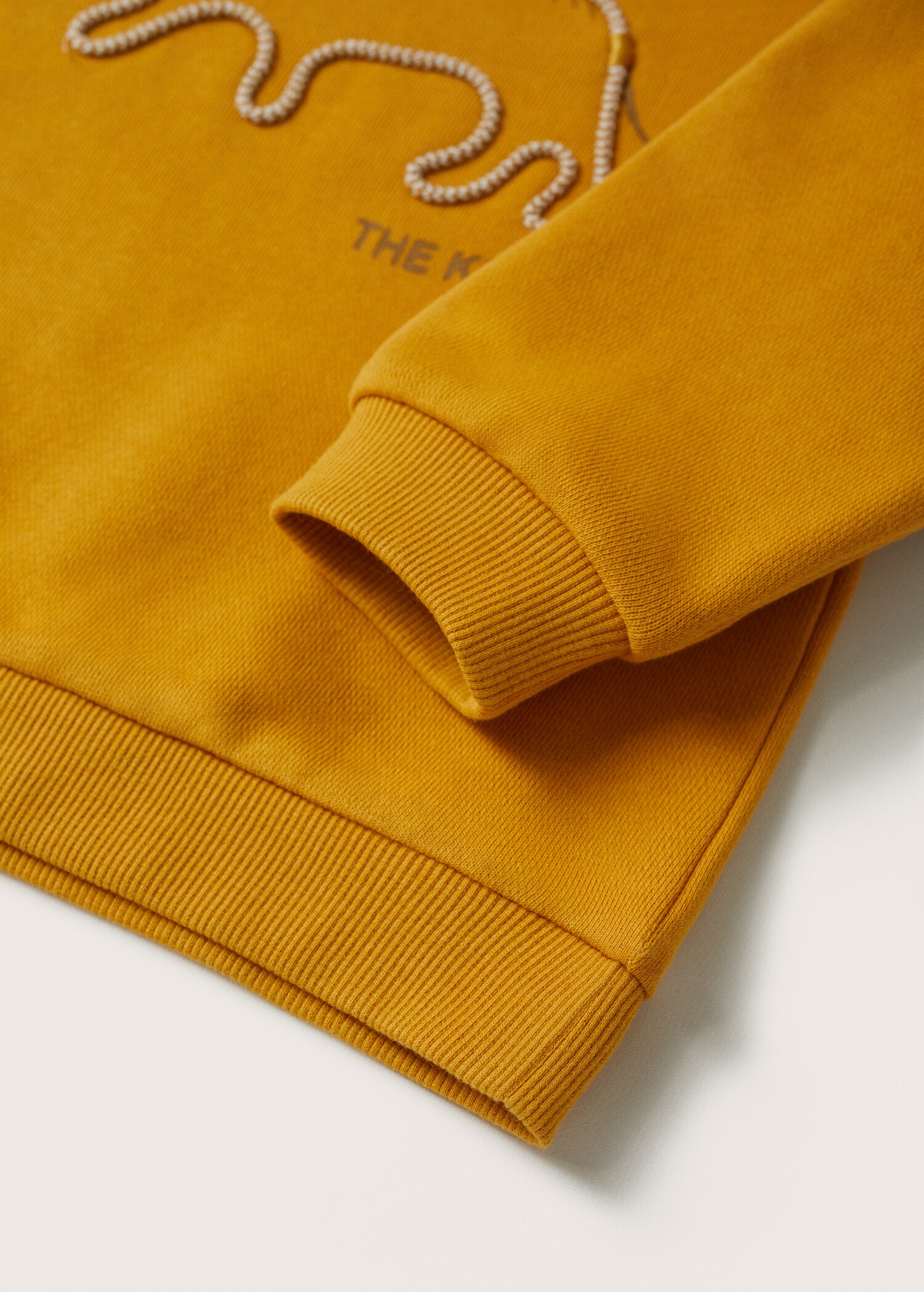 Sudadera estampada relieve - Detalle del artículo 7