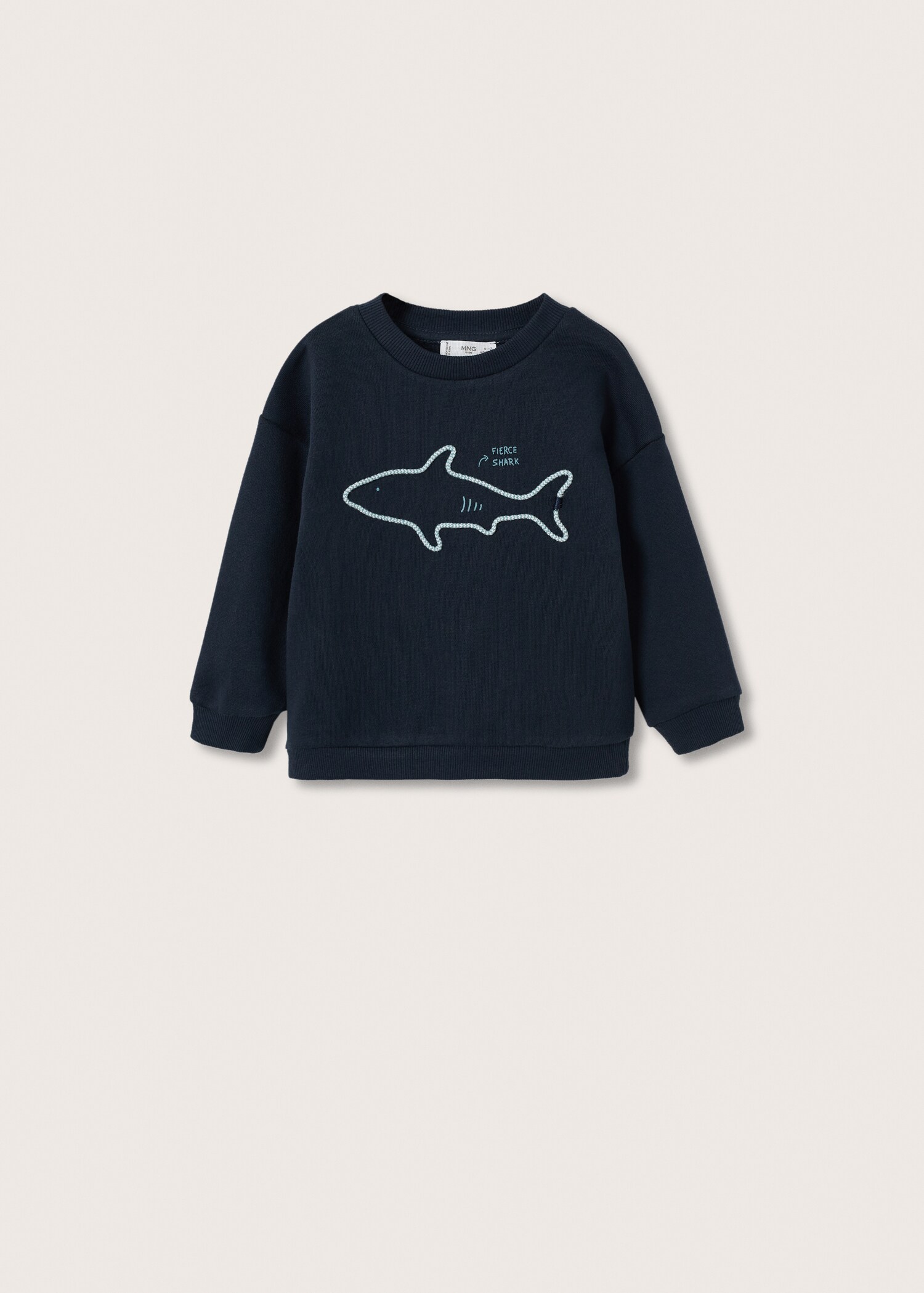 Sudadera estampada relieve - Artículo sin modelo
