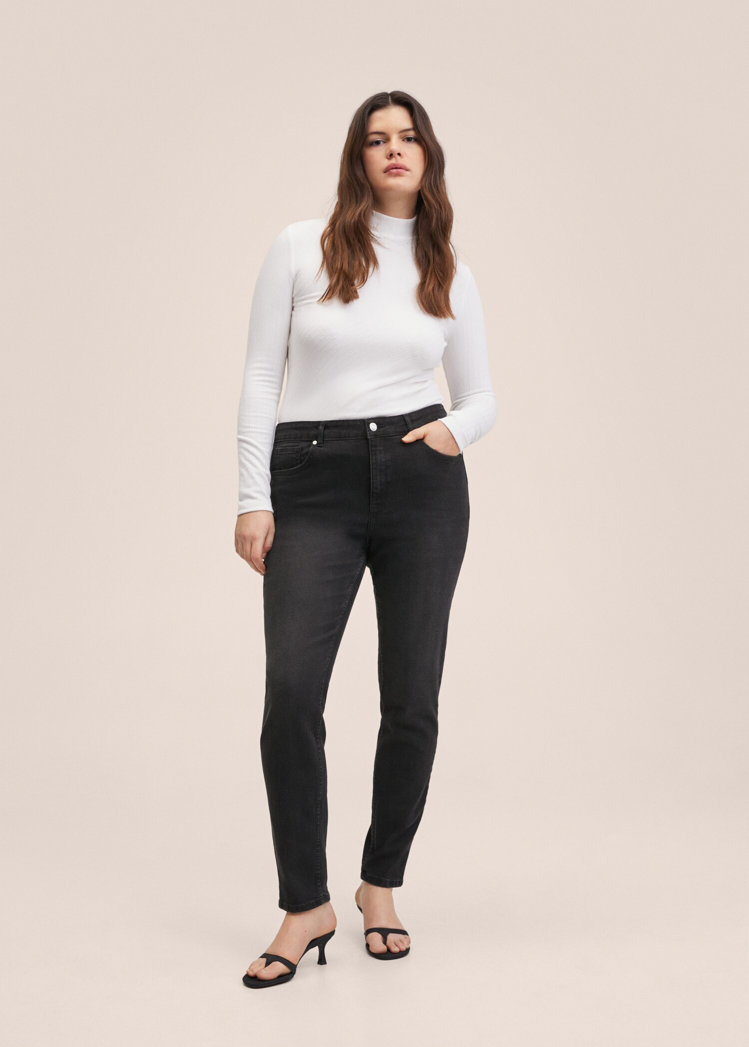 Džíny skinny push-up - Detail zboží 4