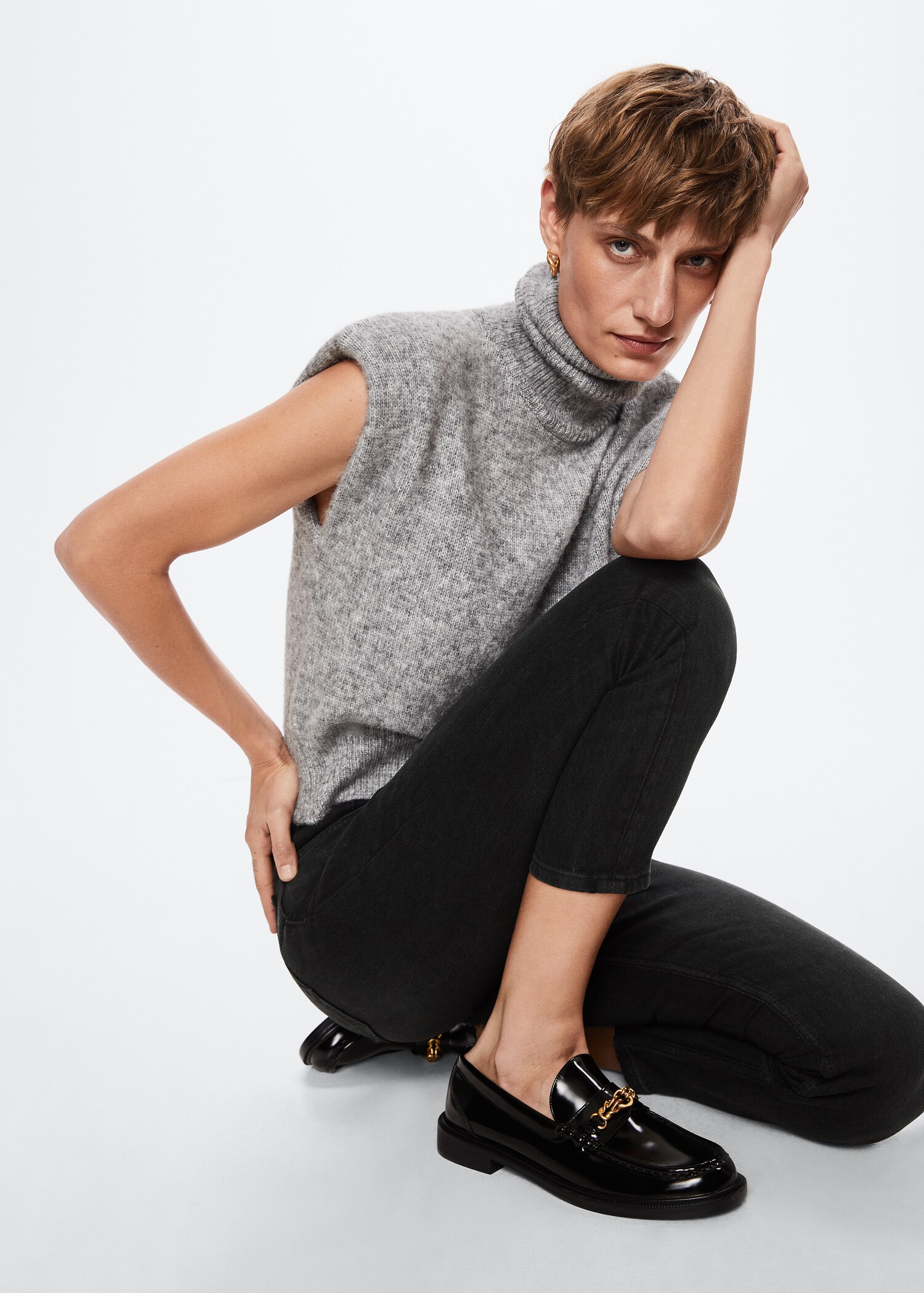 Comfort mom jeans met hoge taille - Detail van het artikel 2