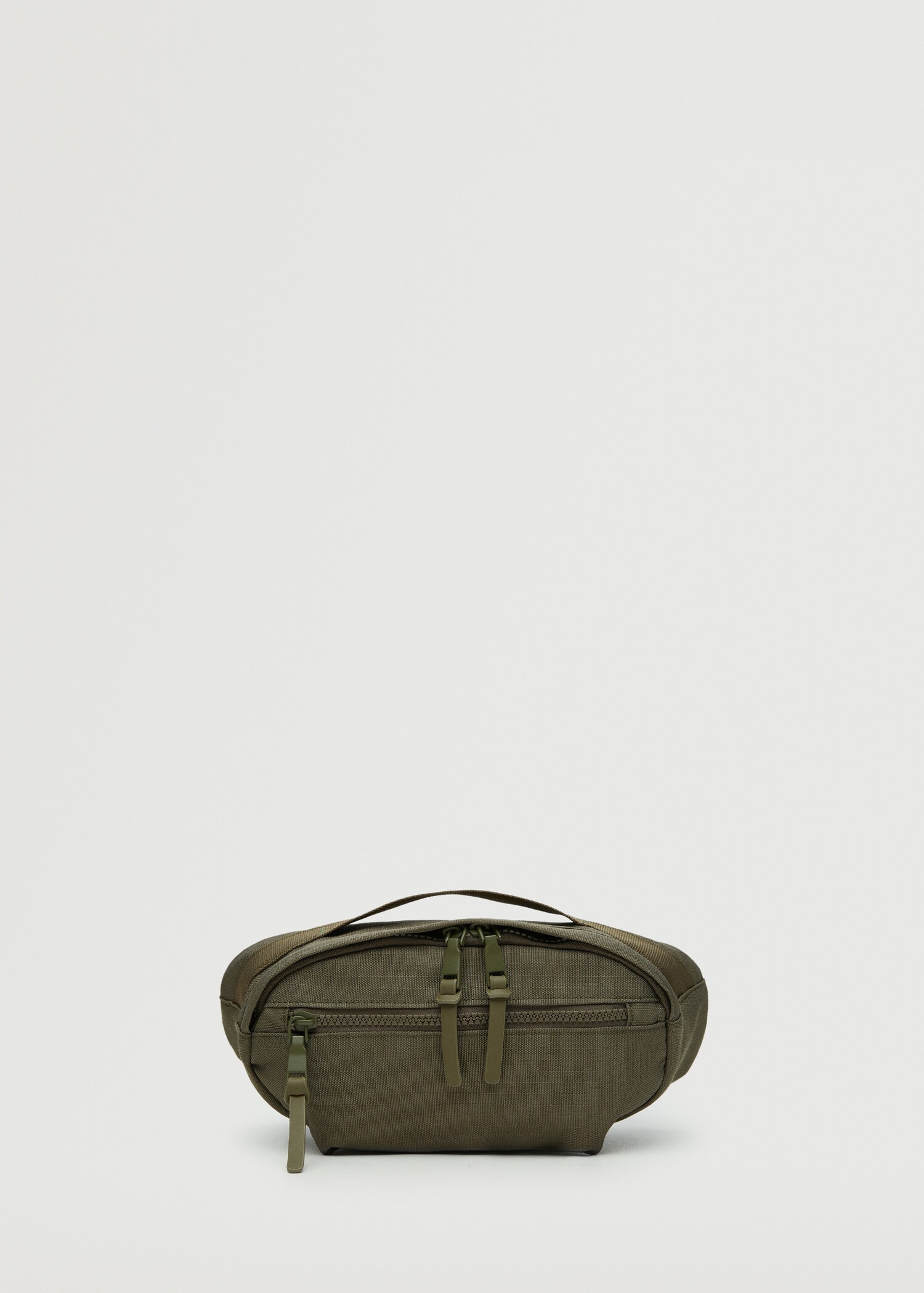 Canvas belt bag with zip - Article without model