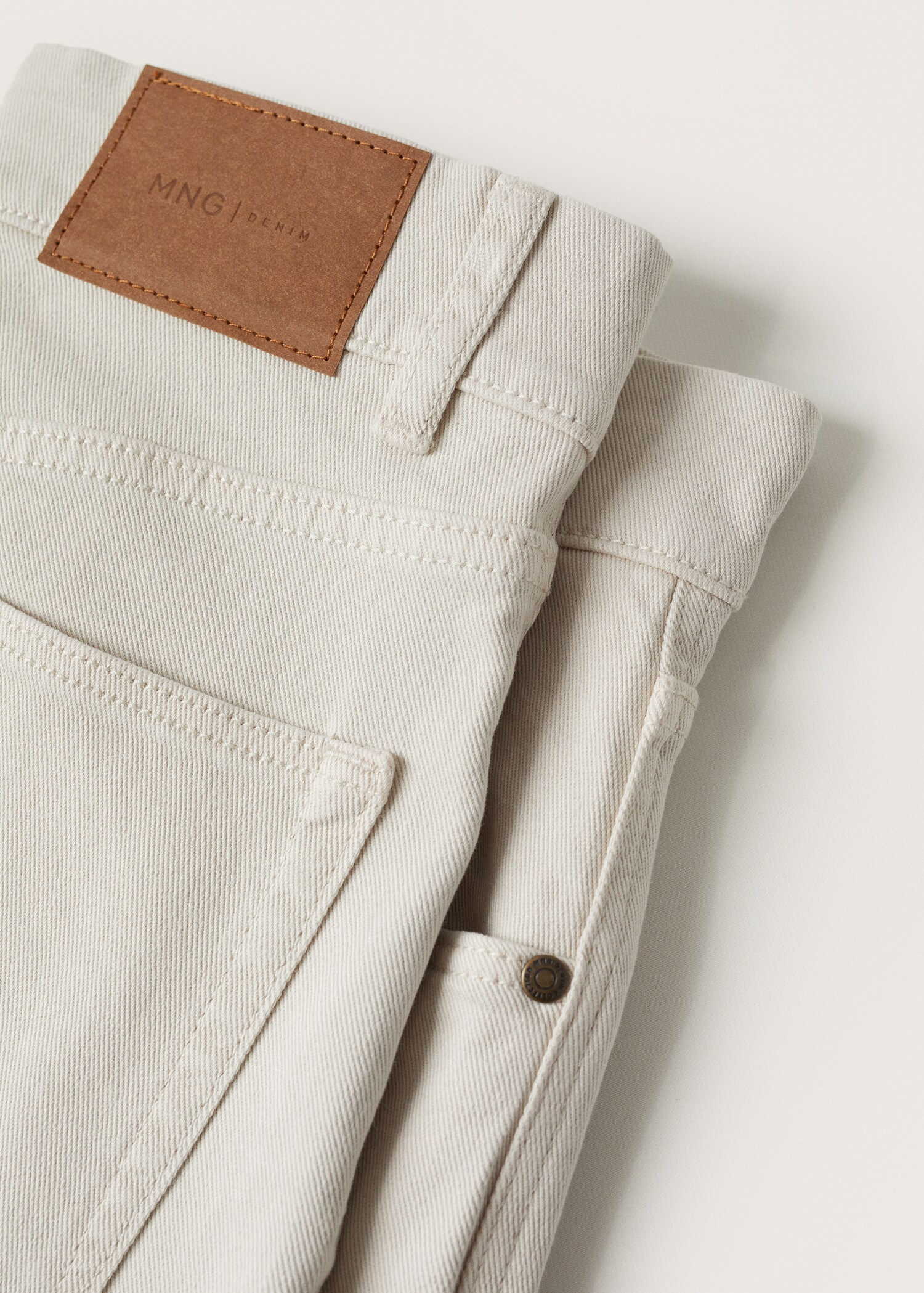 Regular-fit cotton trousers - Details of the article 8