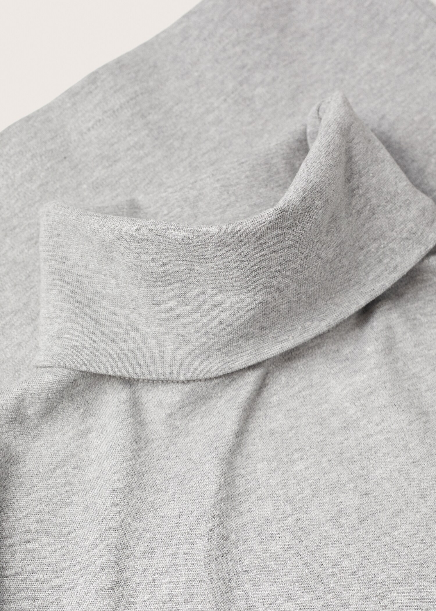 Camiseta manga larga cuello alto - Detalle del artículo 8