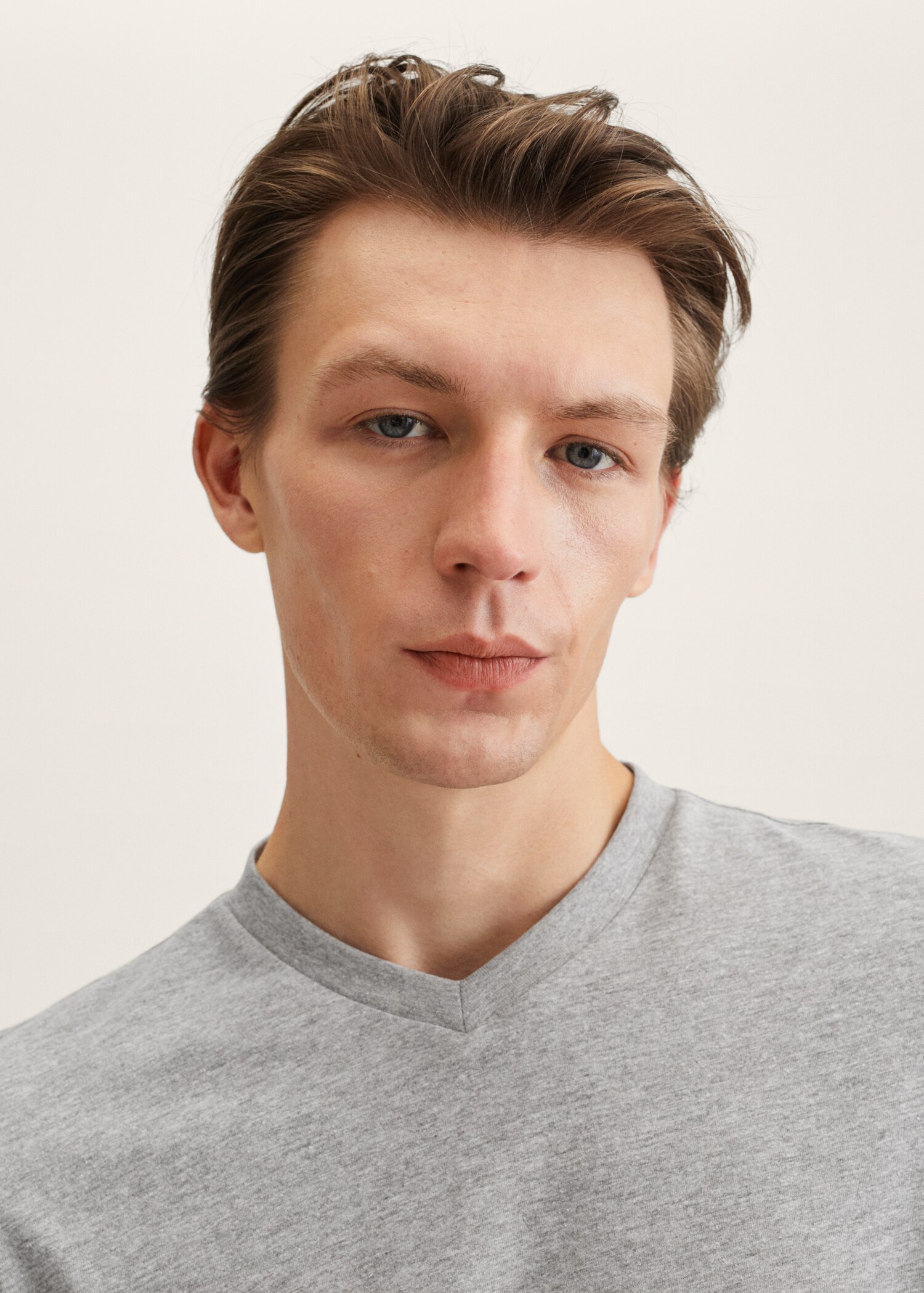 Sustainable cotton basic T-shirt - Details of the article 1