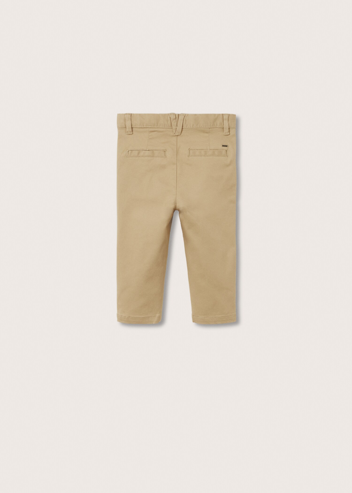 Pantalón chino algodón  - Reverso del artículo
