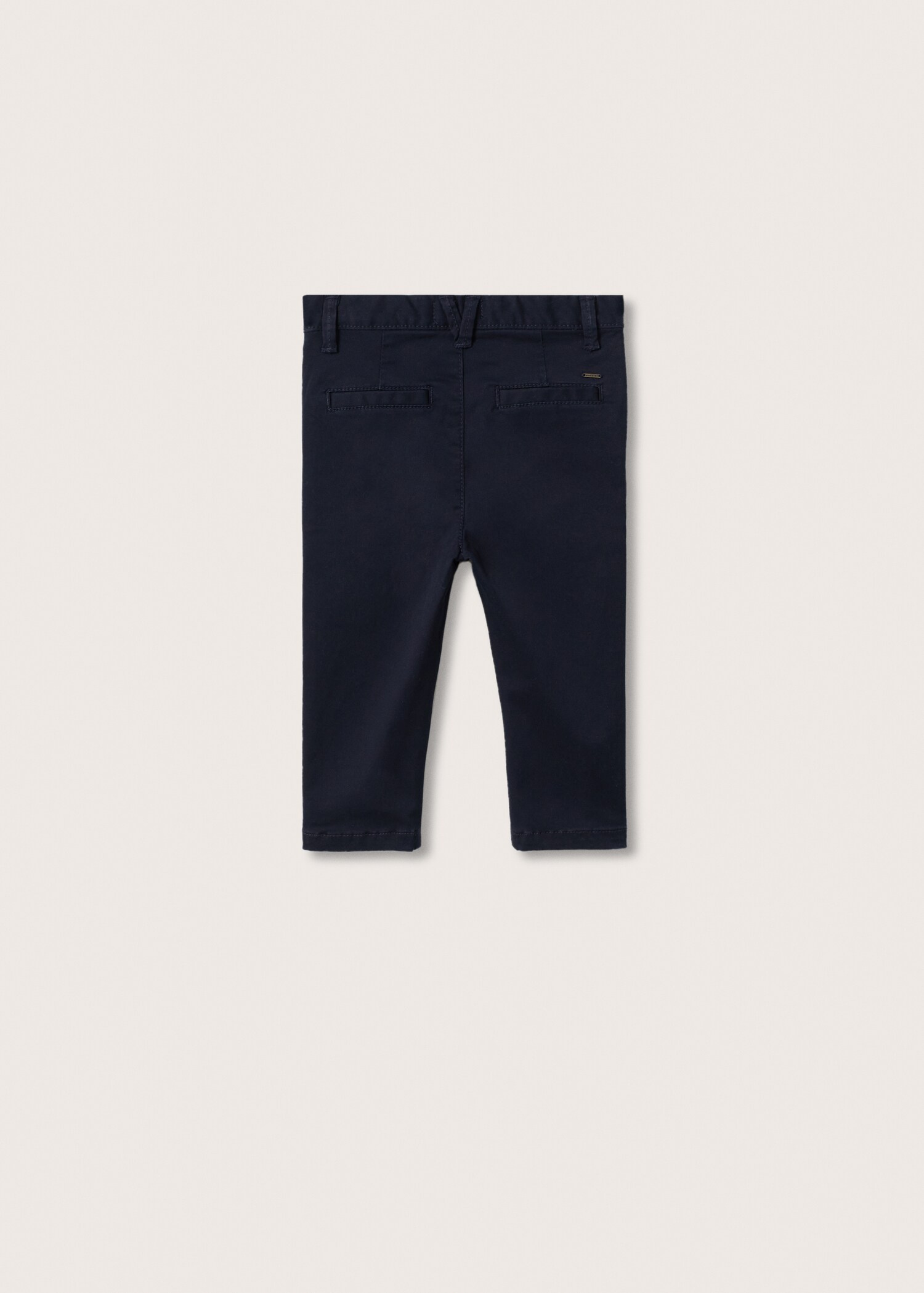 Pantalón chino algodón  - Reverso del artículo