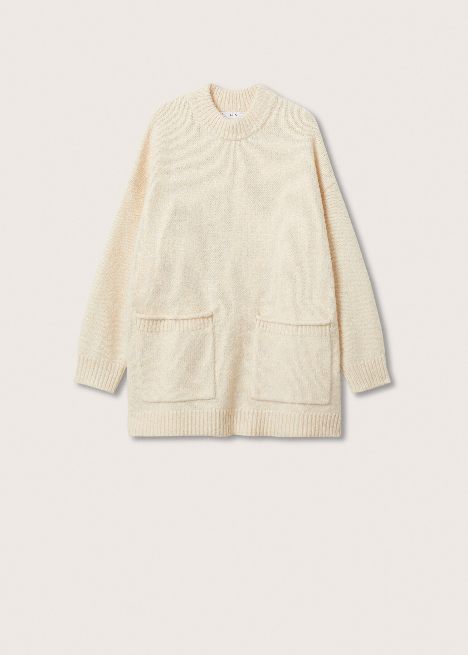 Sweter z dzianiny oversize - Artykuł bez modela/modelki