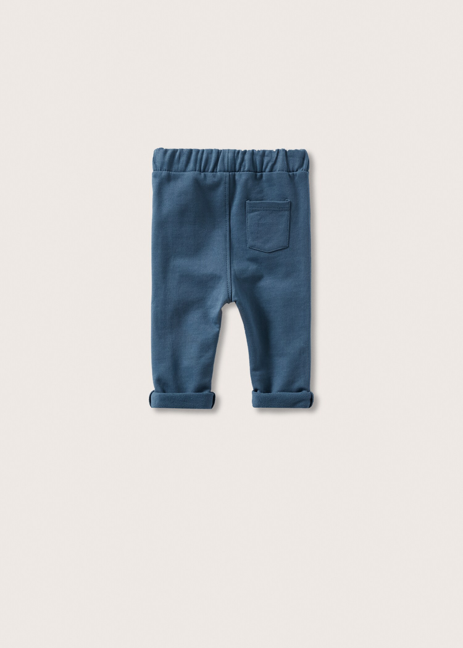 Pantalón algodón cintura elástica - Reverso del artículo