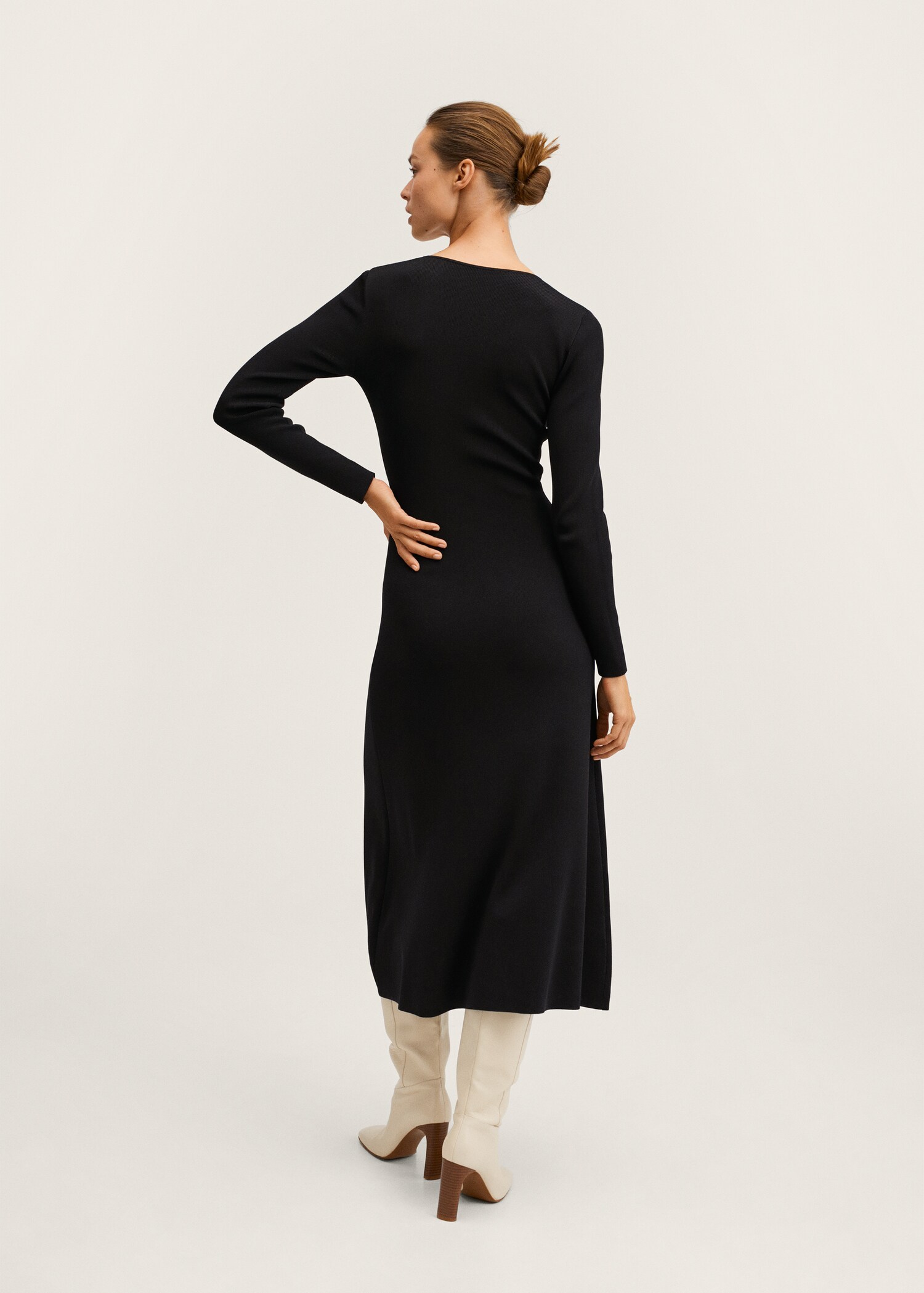 Vestido aberturas laterales - Reverso del artículo