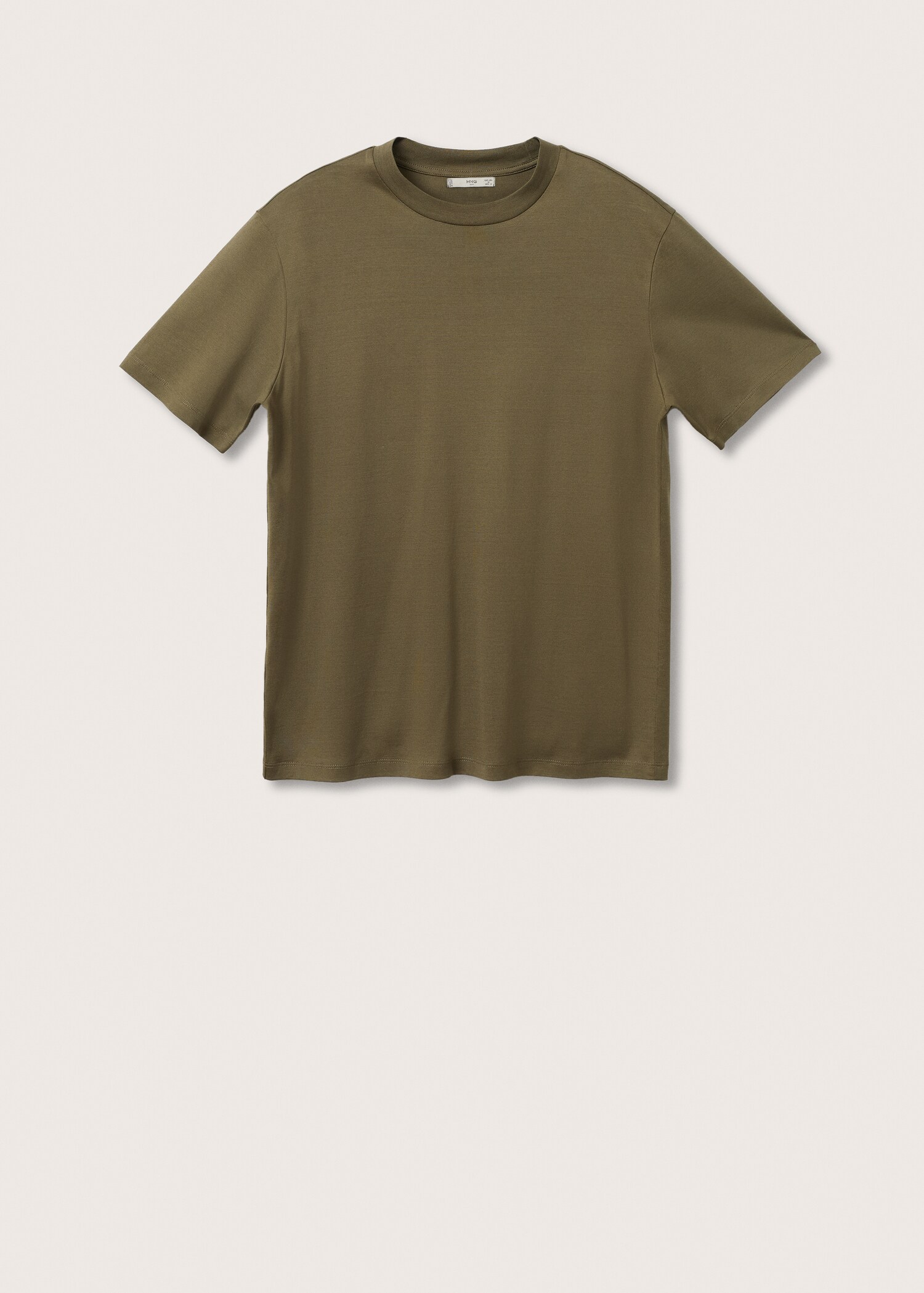 Mercerised regular-fit  t-shirt - Article without model