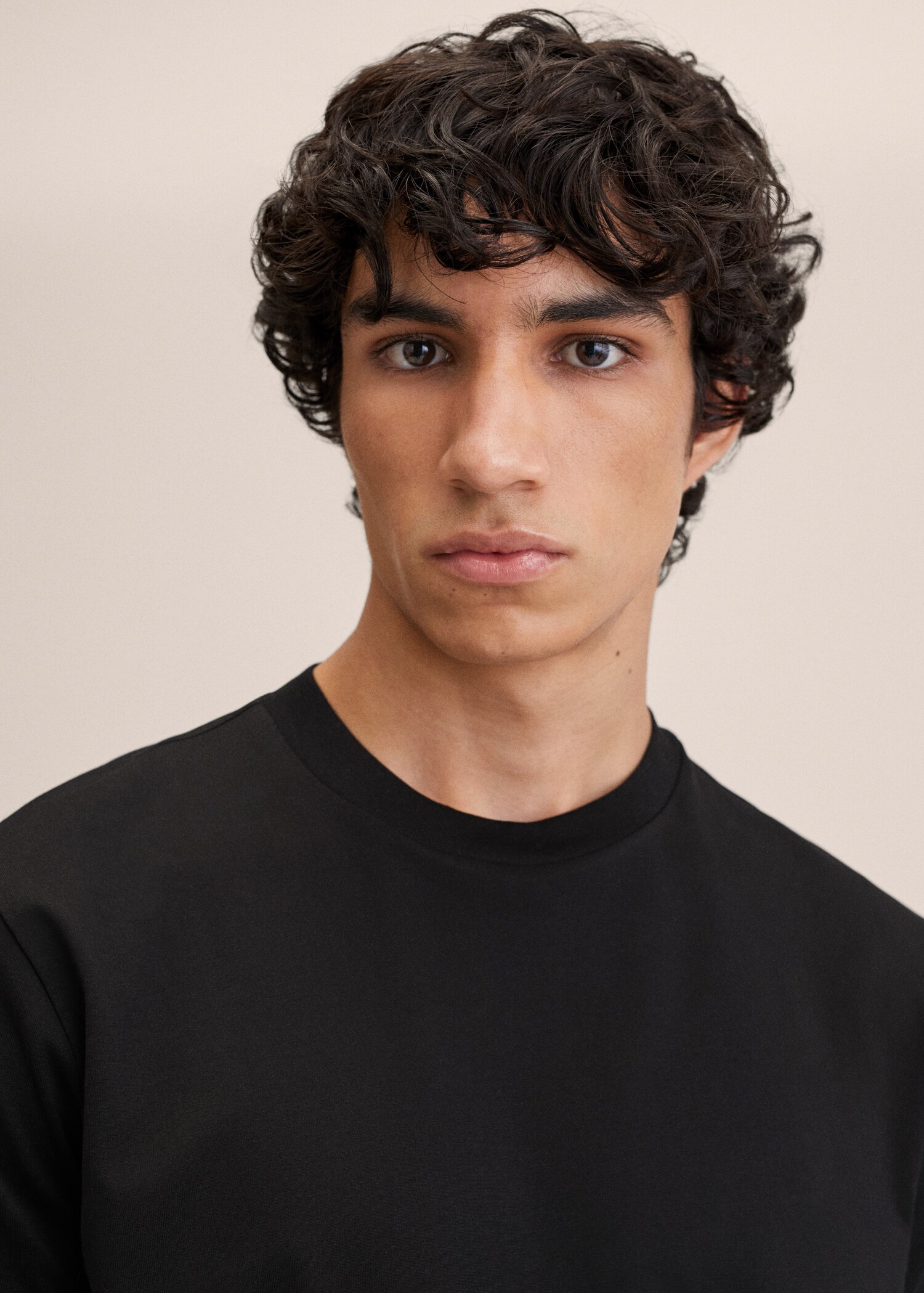 Mercerised regular-fit  t-shirt - Details of the article 1