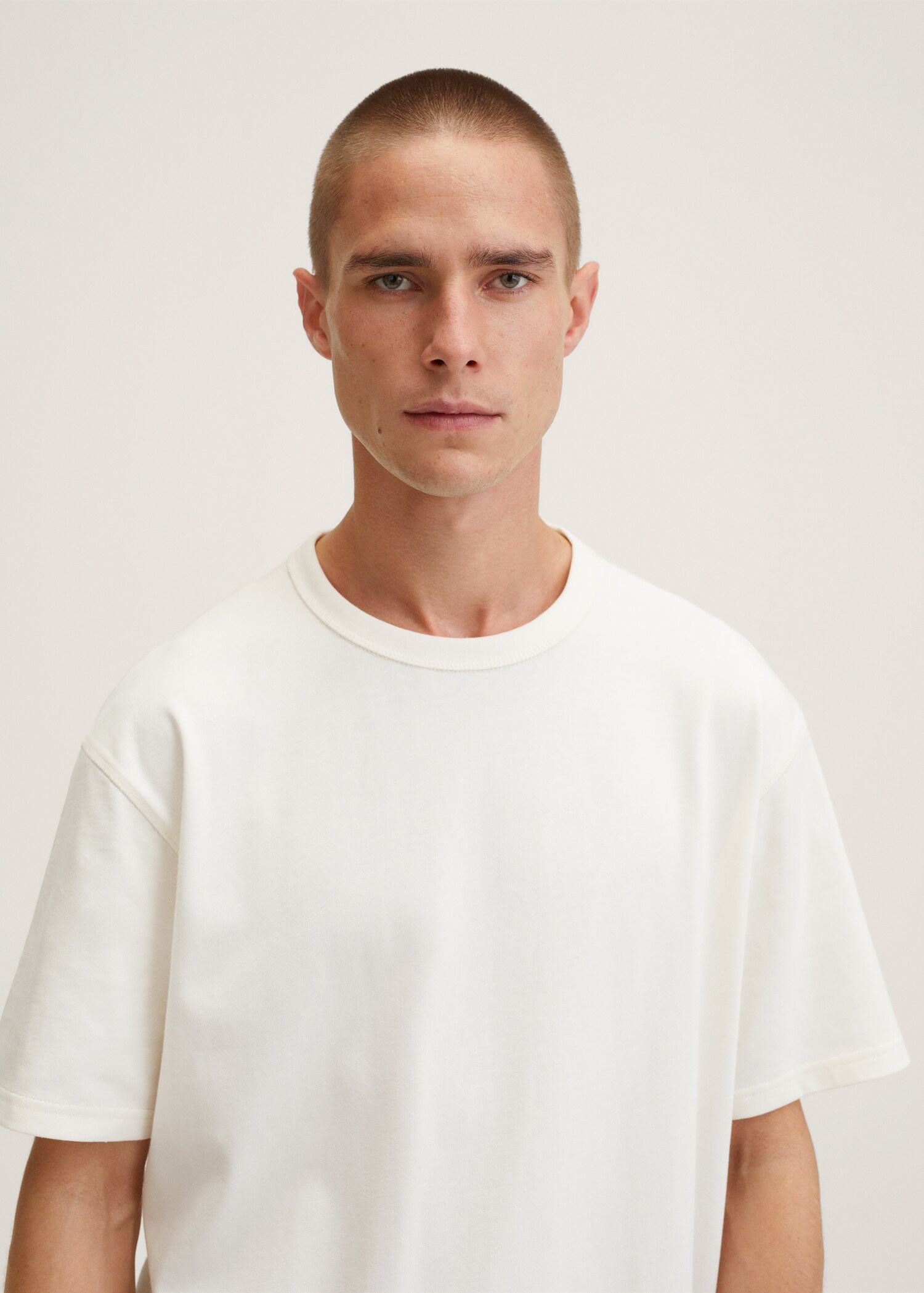 Relaxed fit cotton t-shirt - Details of the article 1