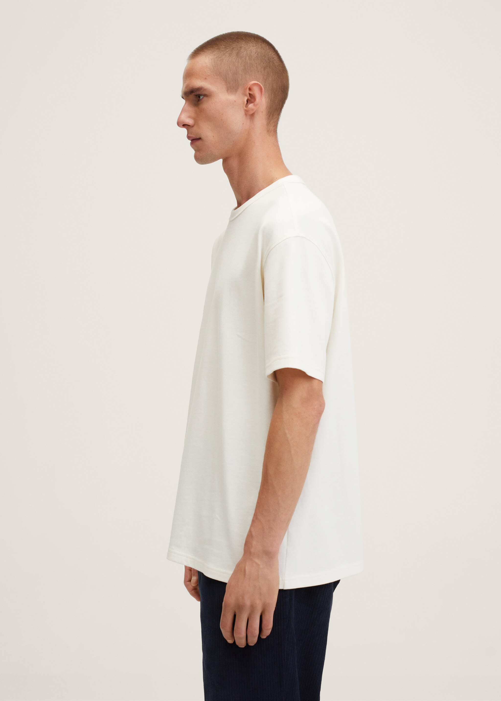 Relaxed fit cotton t-shirt - Details of the article 2