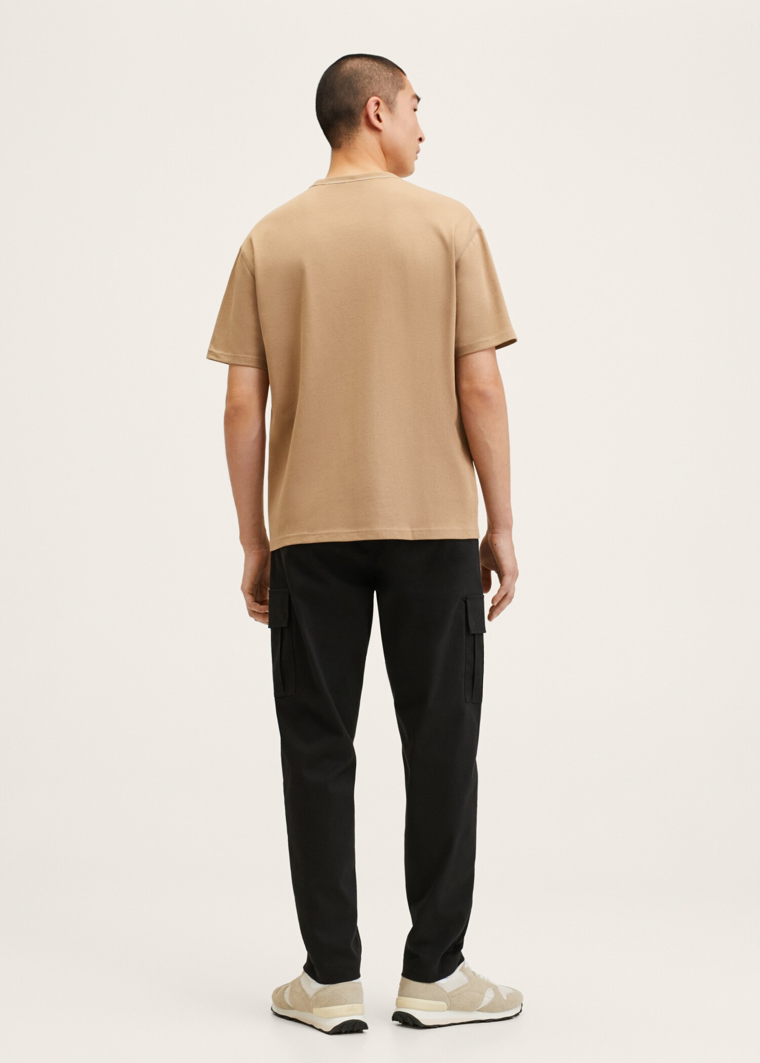 Relaxed fit cotton t-shirt - Reverse of the article