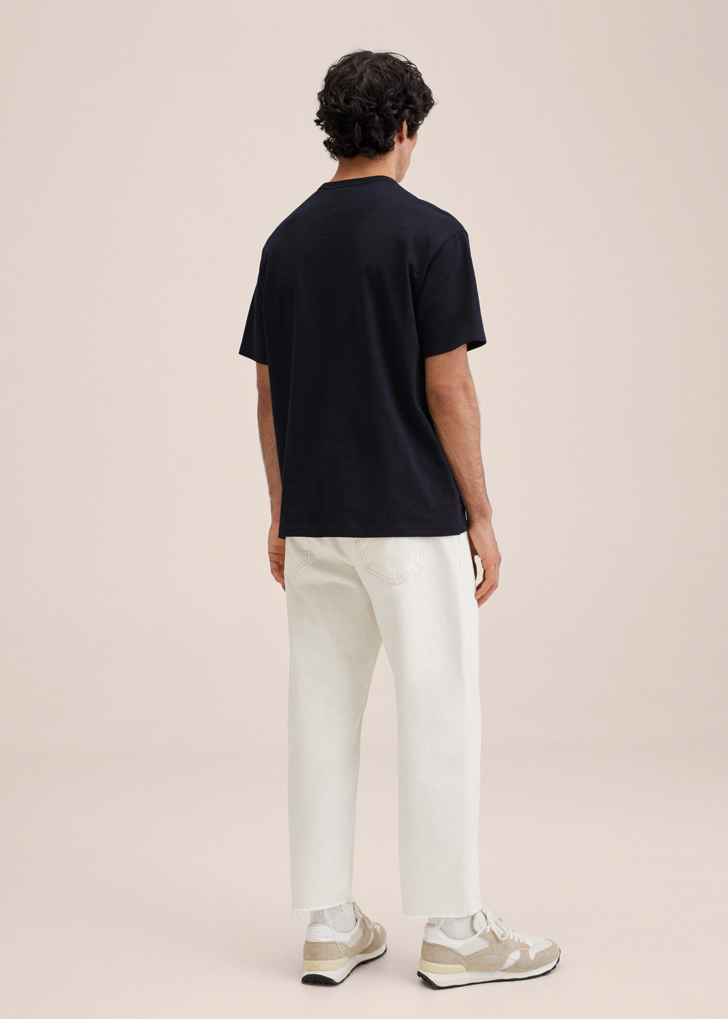Relaxed fit cotton t-shirt - Reverse of the article
