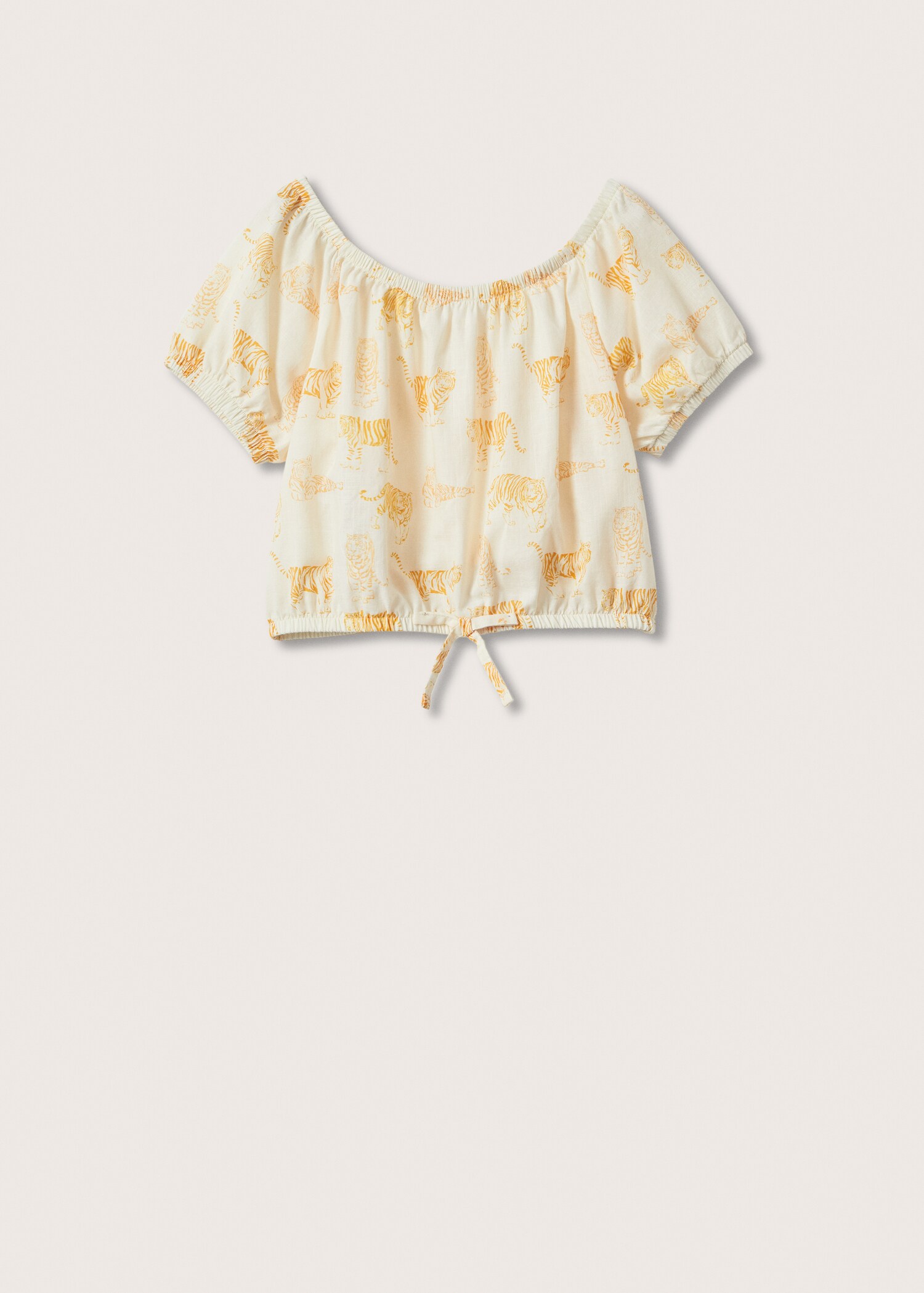 Bluse mit Tigermuster - Artikel ohne Model