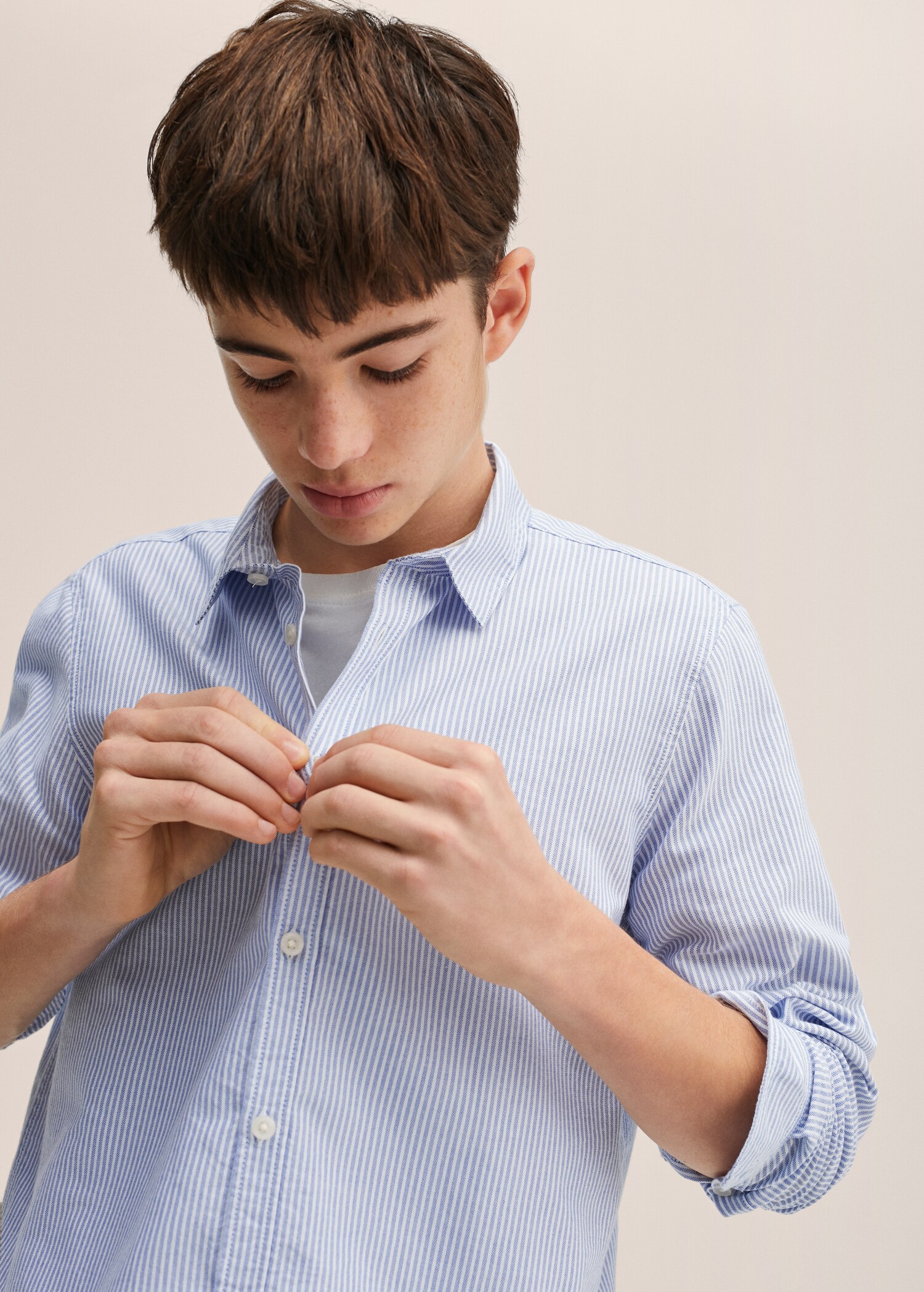 Camisa regular fit Oxford cotó - Detall de l'article 1
