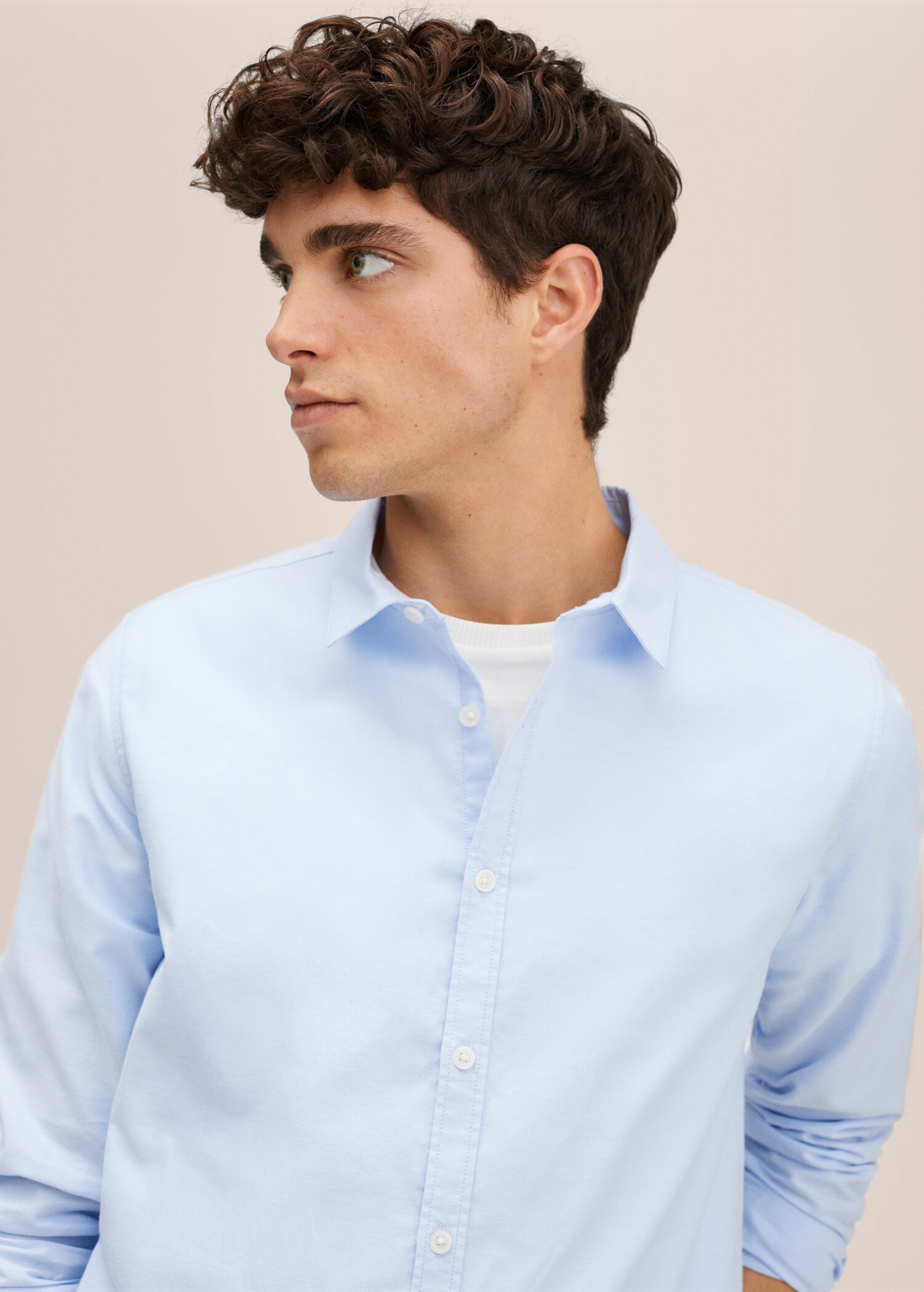 Camisa regular fit Oxford algodón - Detalle del artículo 2