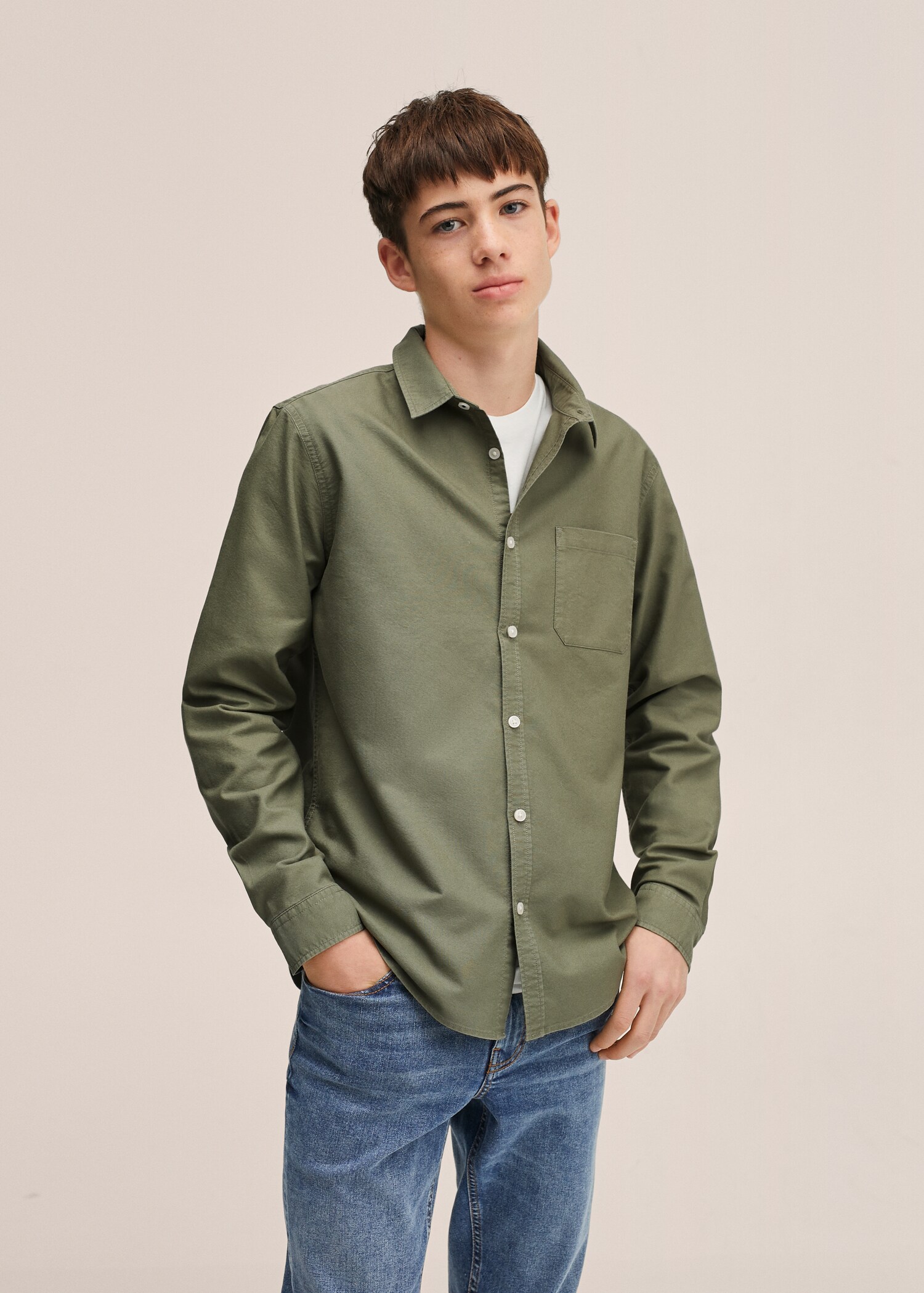 Bavlněná košile regular fit - Detail zboží 3