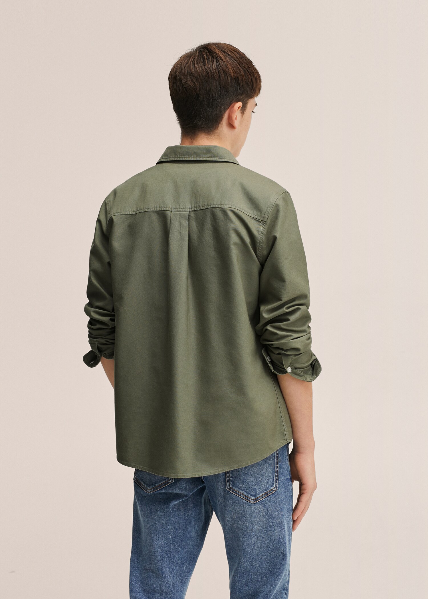 Bavlněná košile regular fit - Detail zboží 4