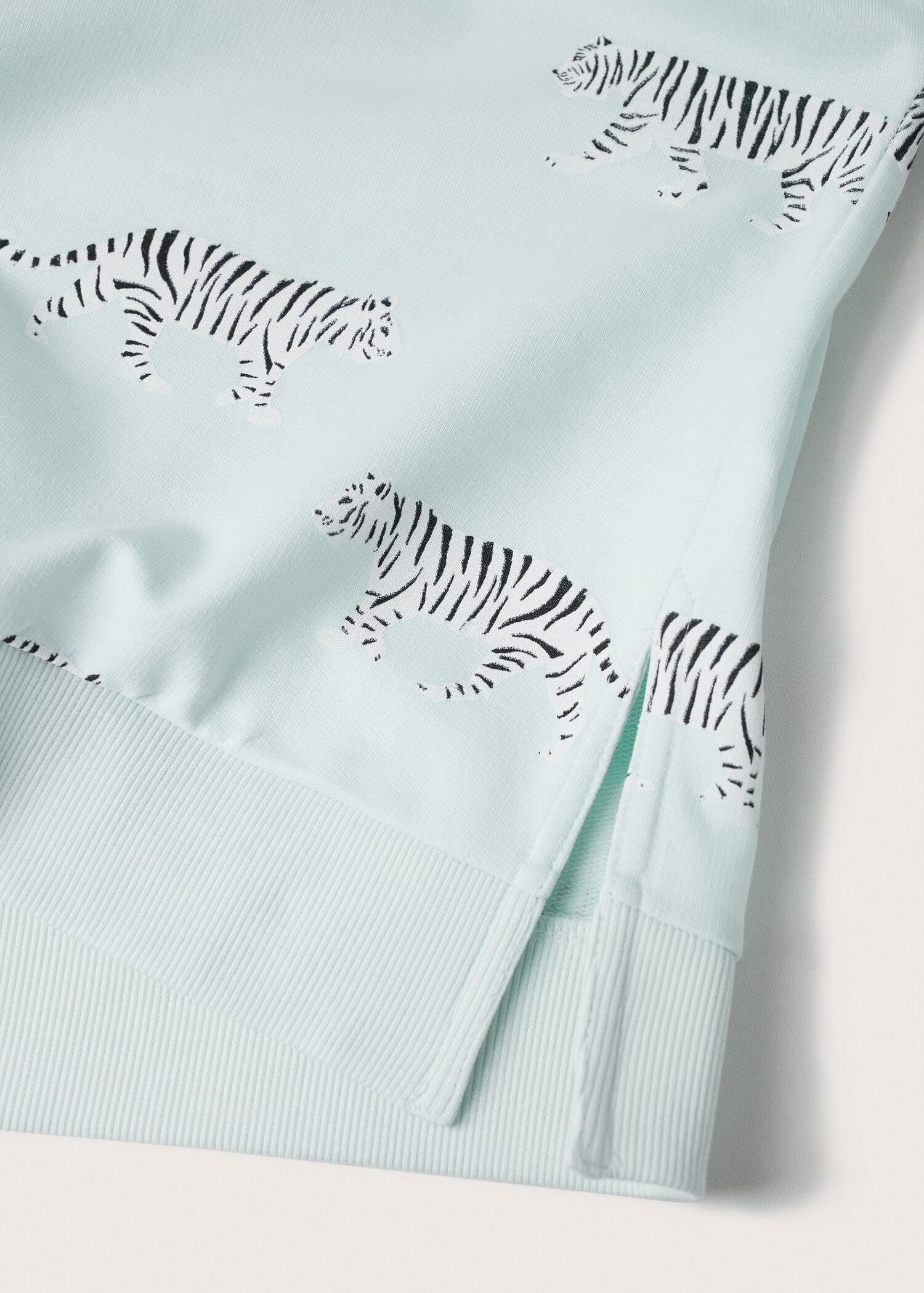 Printed cotton sweatshirt - Details of the article 8