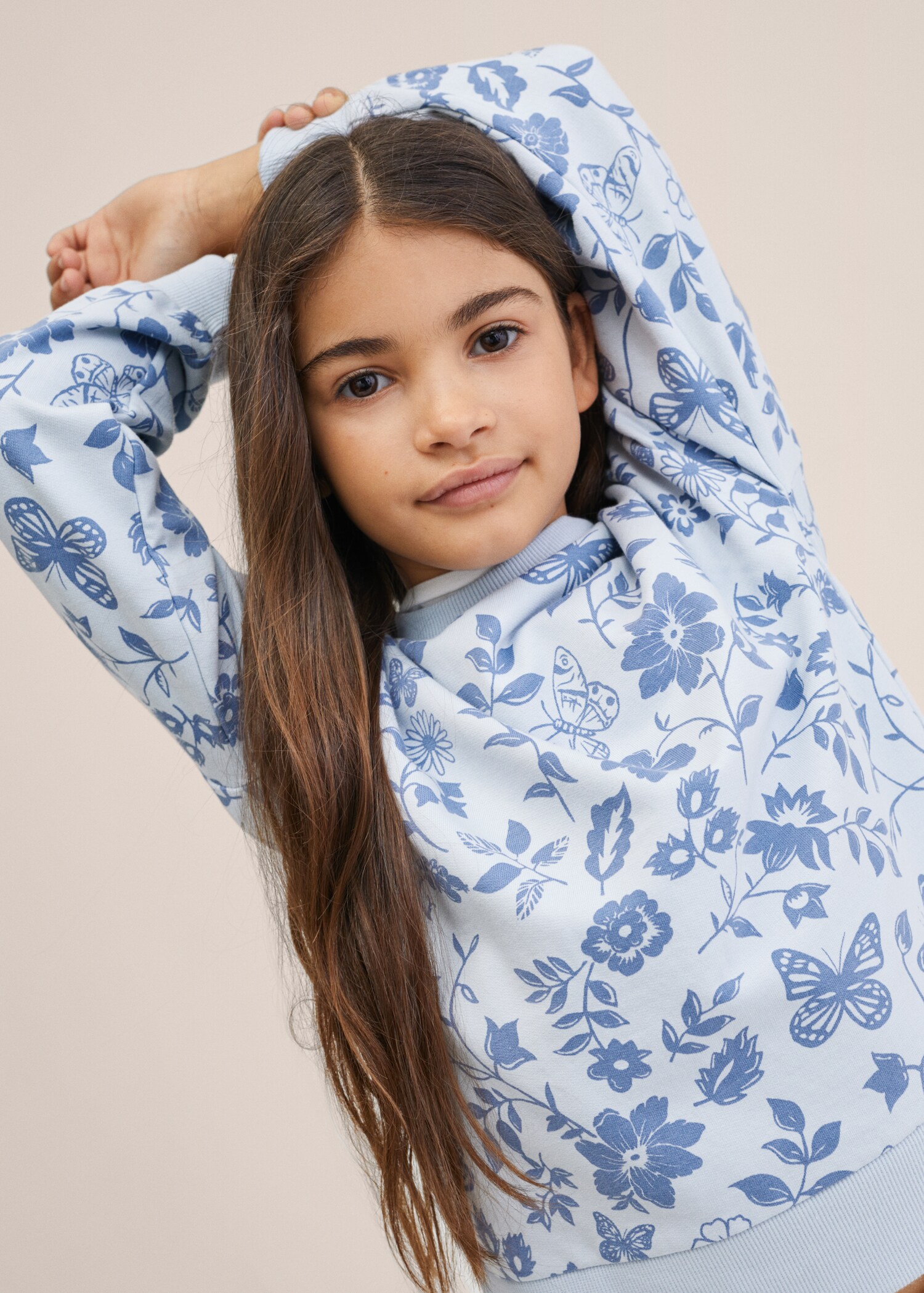 Printed cotton sweatshirt - Details of the article 2