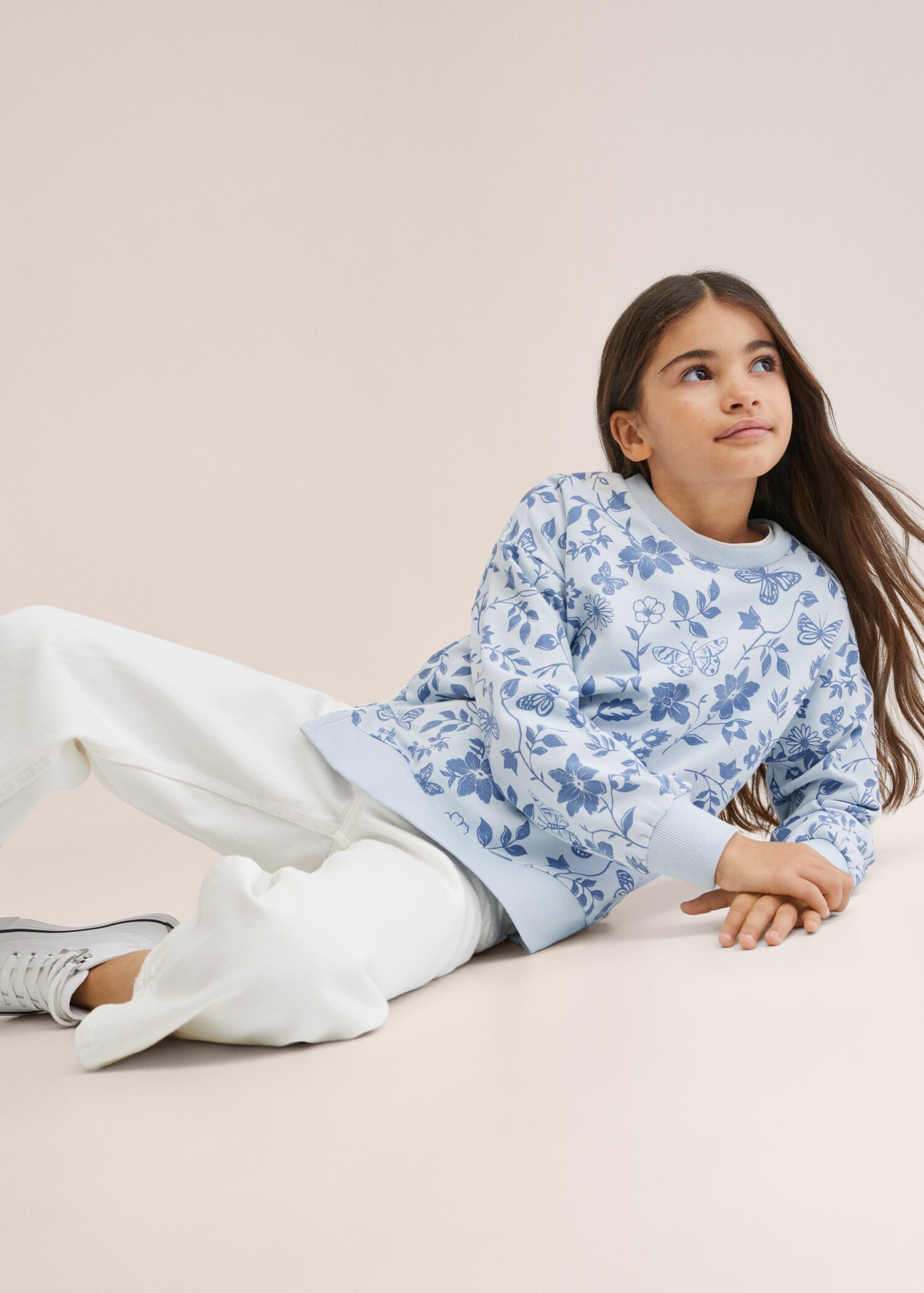 Printed cotton sweatshirt - Details of the article 3