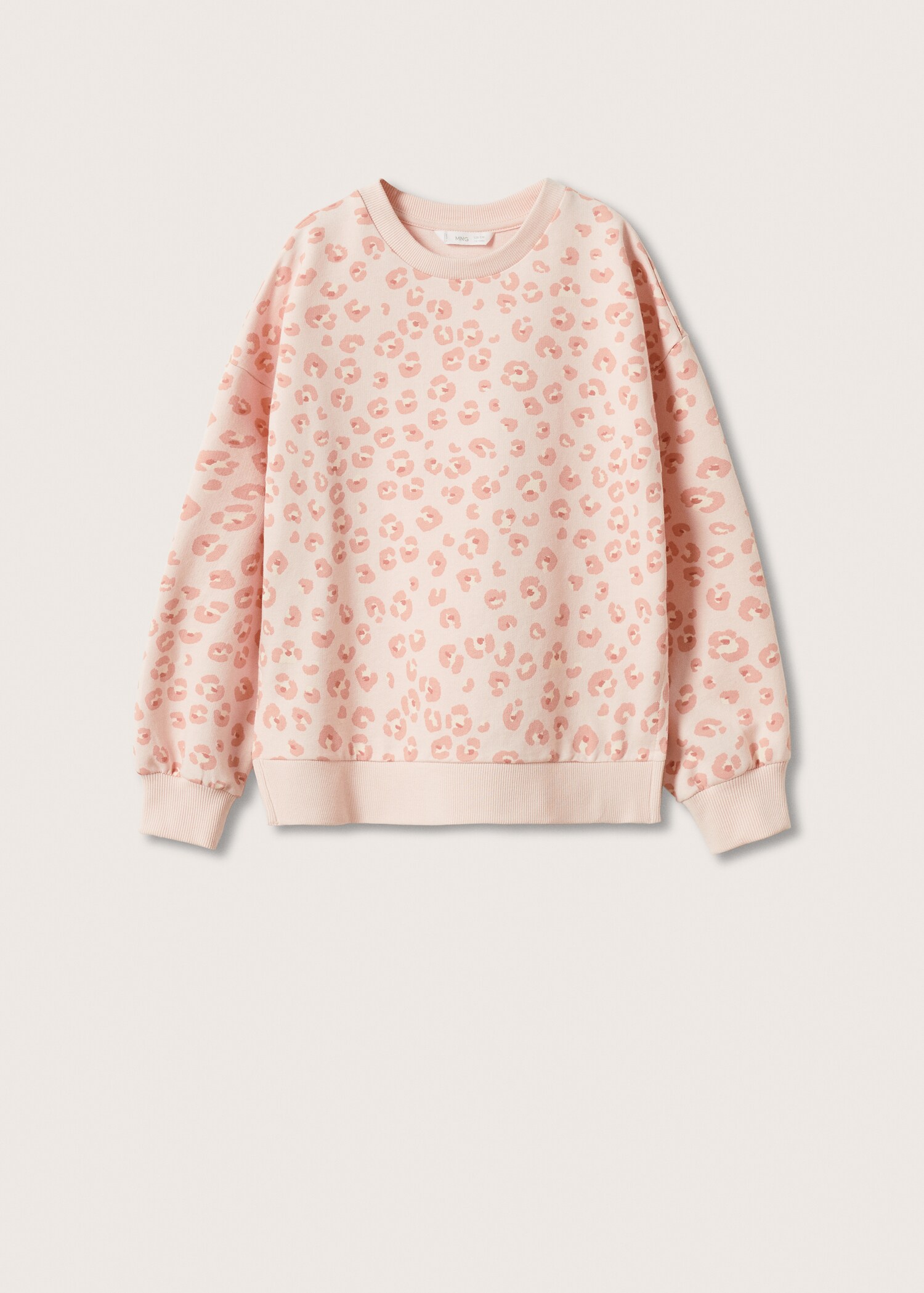 Printed cotton sweatshirt - Article without model