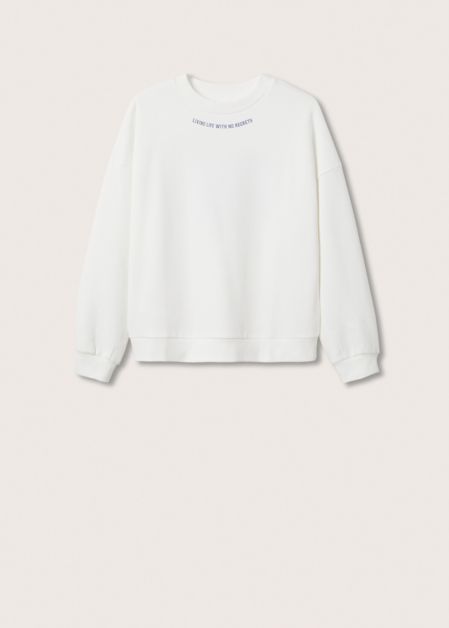 Sudadera oversize estampada - Artículo sin modelo