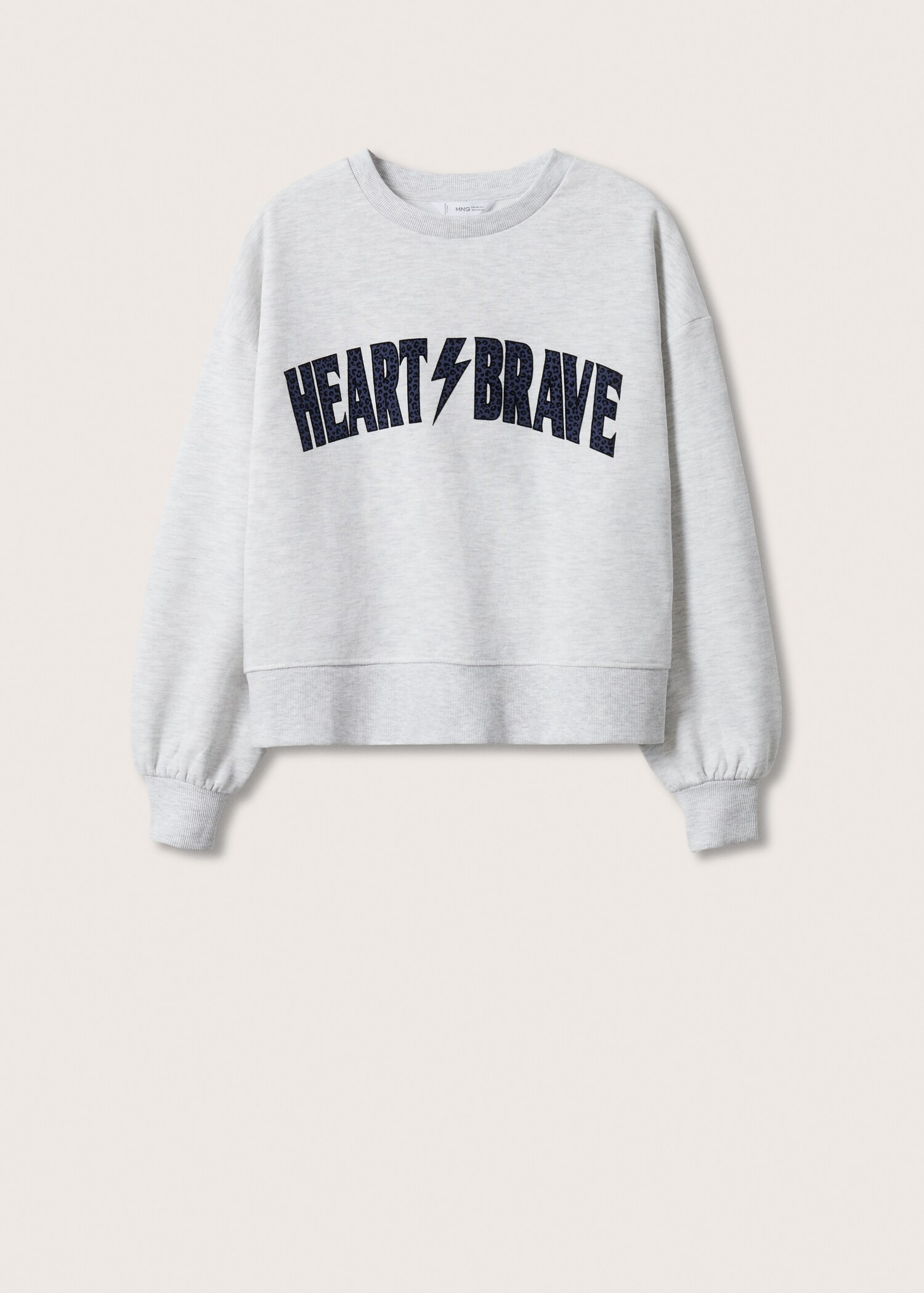 Sweat-shirt oversize message - Article sans modèle