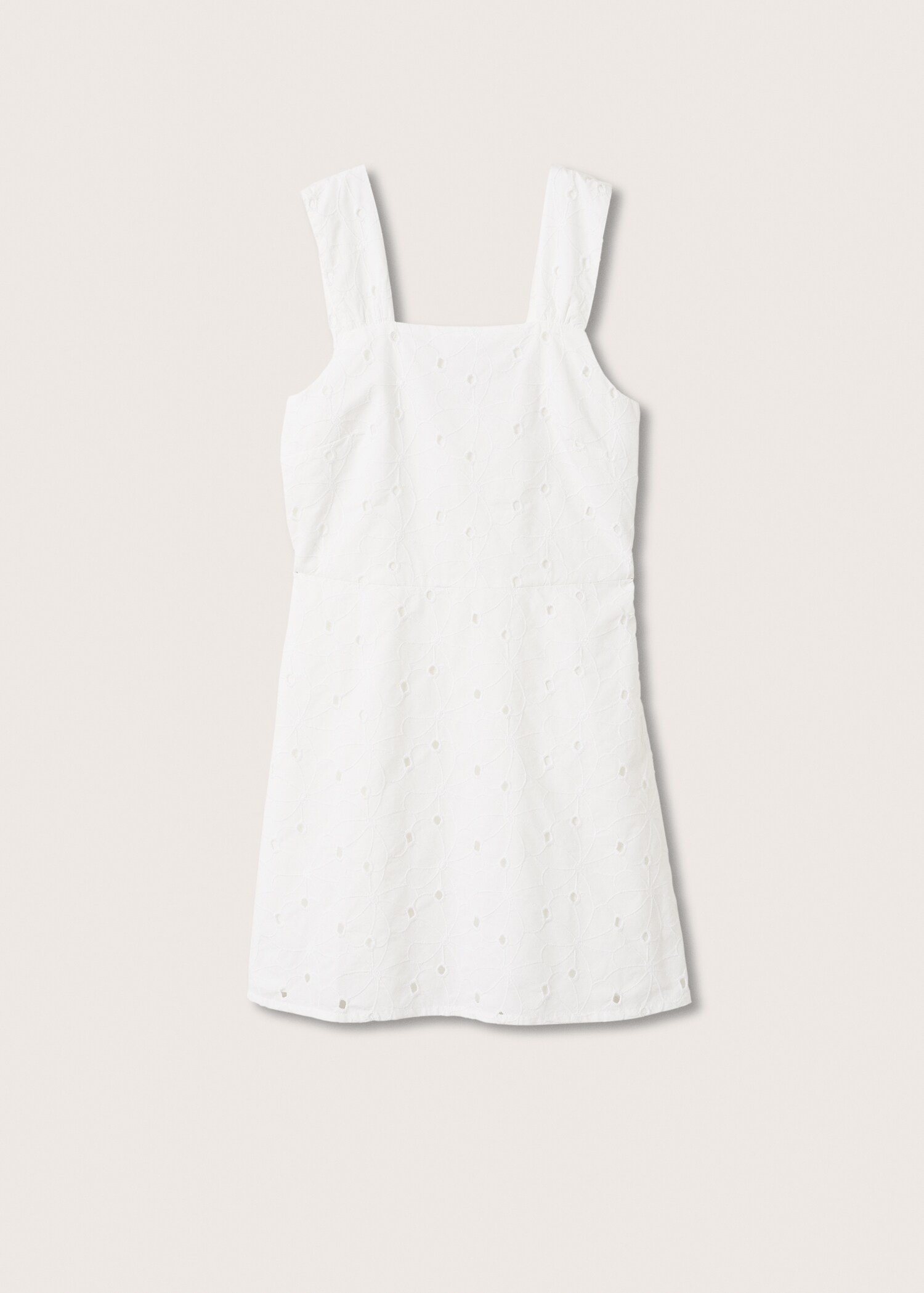 Embroidered cotton dress - Article without model