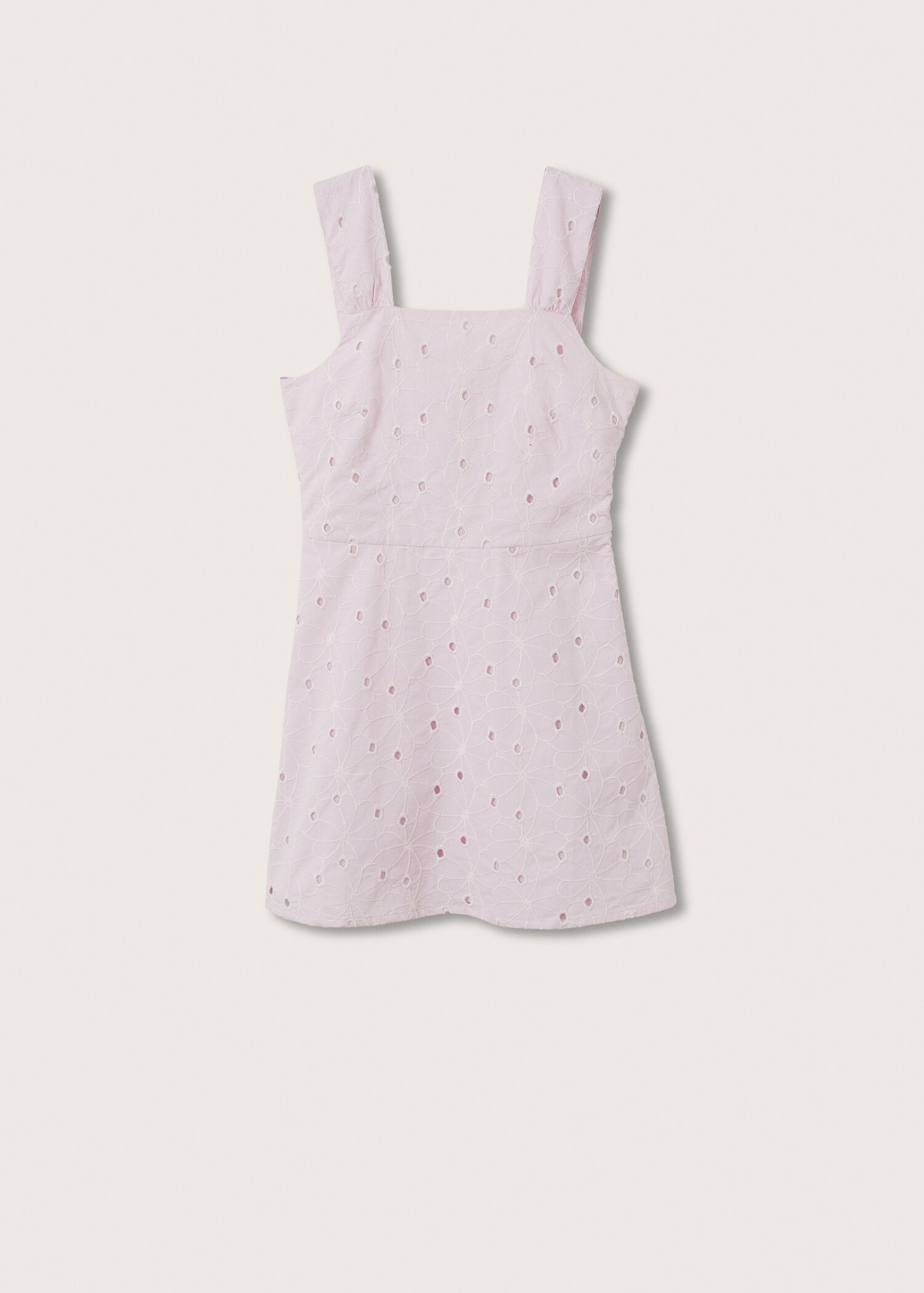 Embroidered cotton dress - Article without model