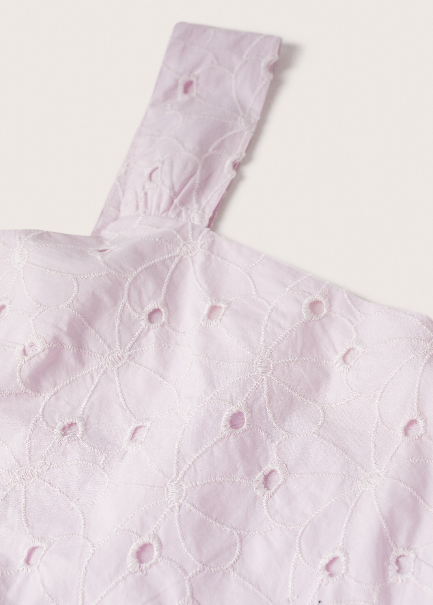 Embroidered cotton dress - Details of the article 8